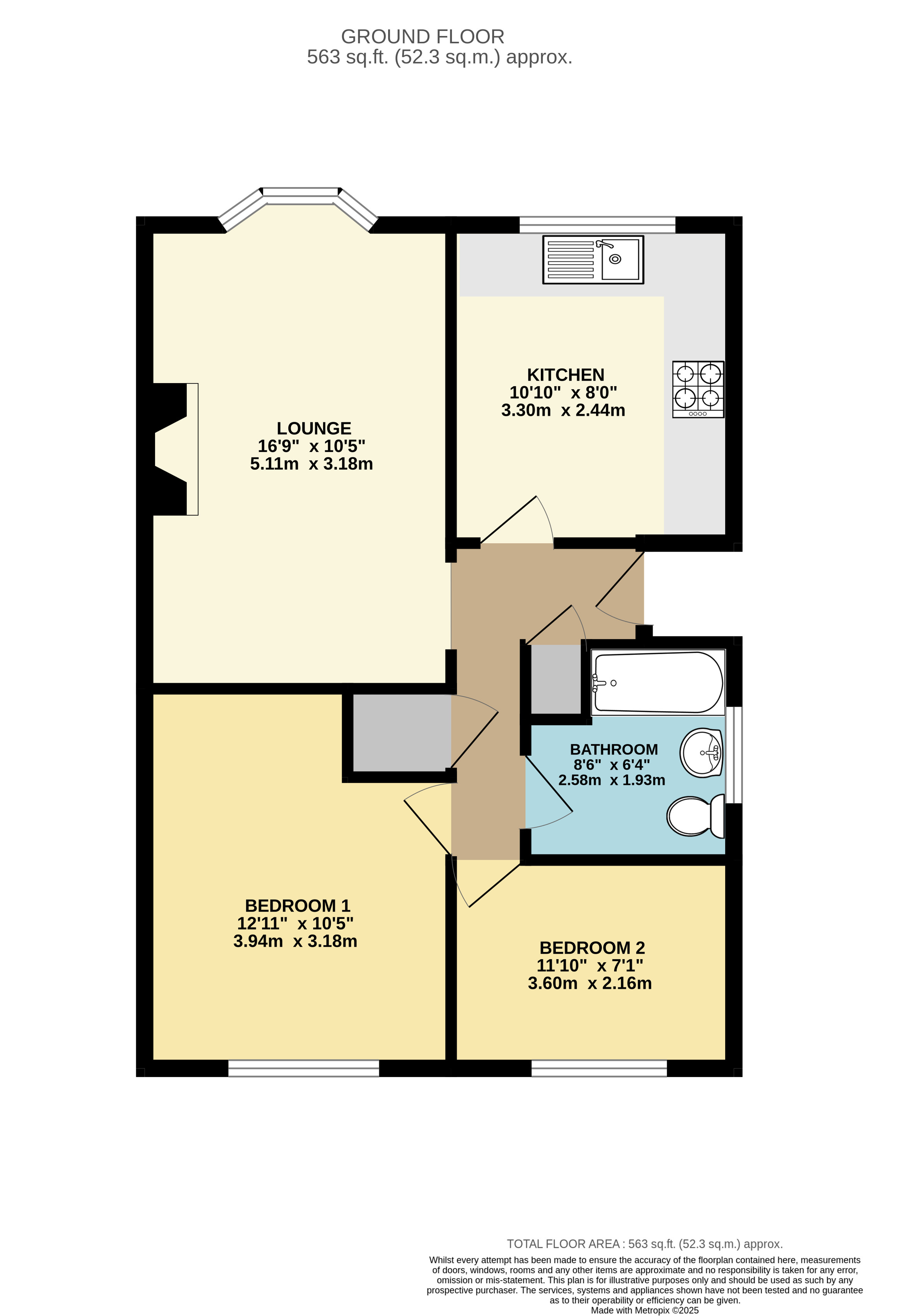 Ferndown Drive, North East Lincs floorplan