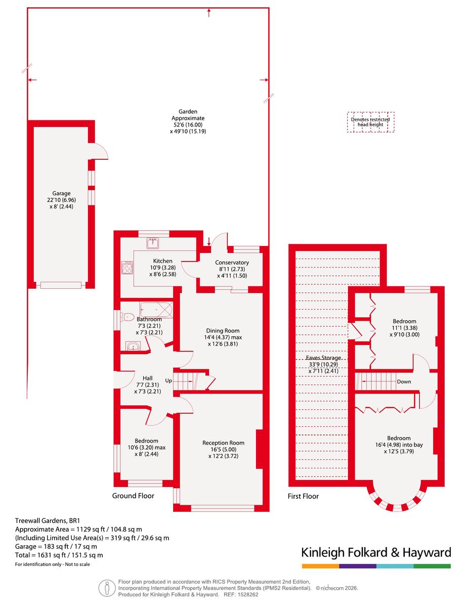 Treewall Gardens, Bromley floorplan