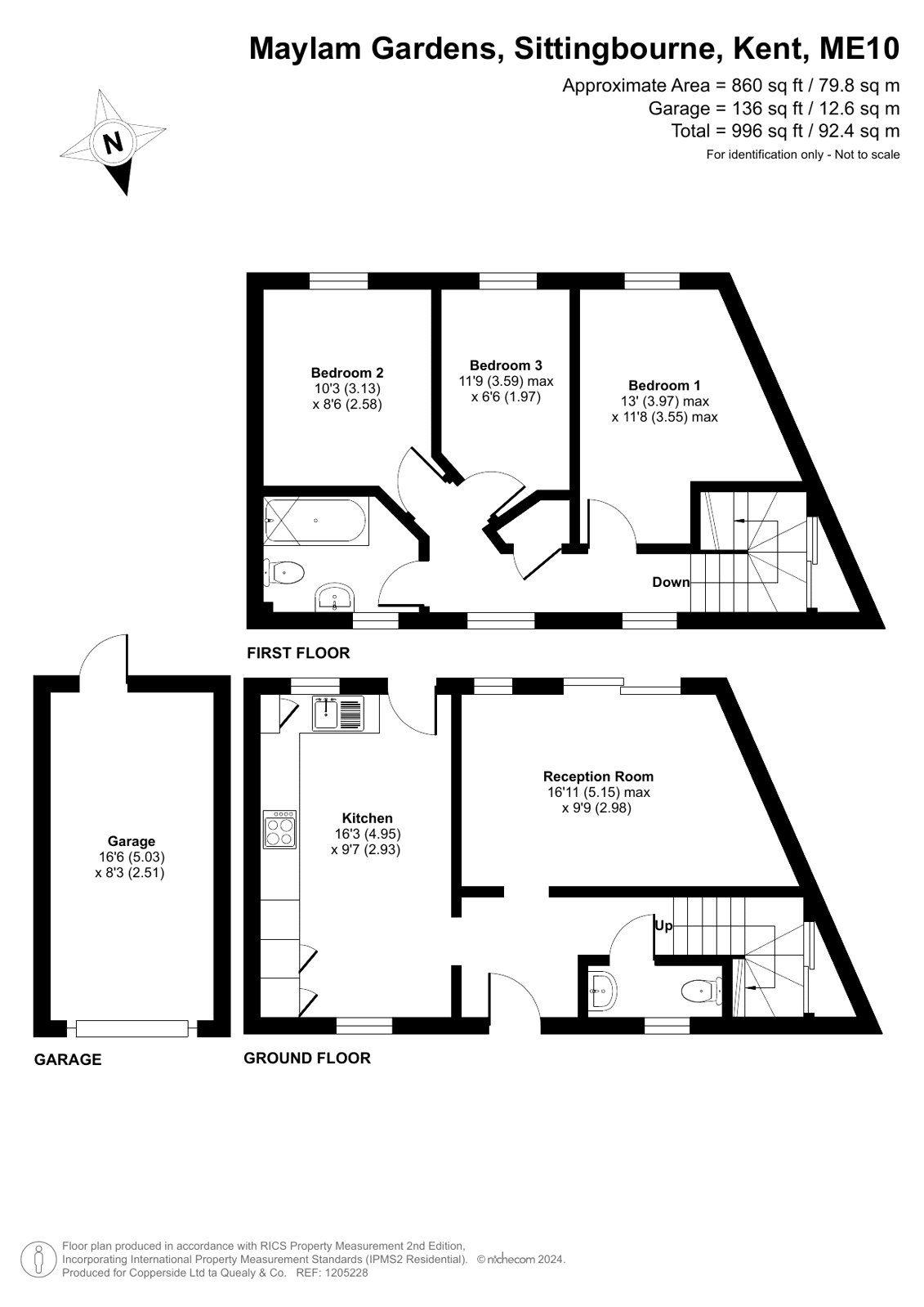16, Maylam Gardens, Kent floorplan