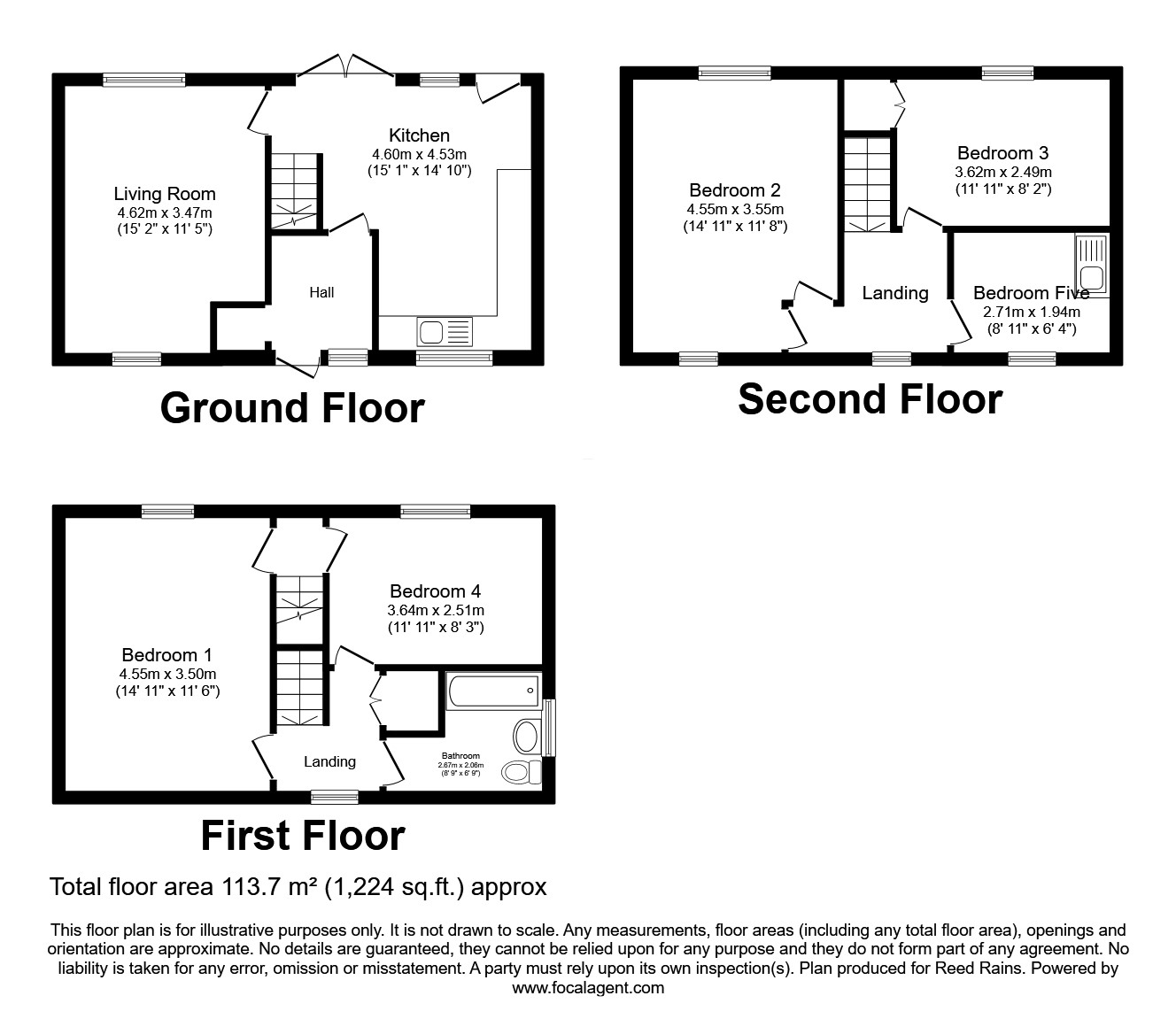 47, Stroud Crescent West, Hull floorplan