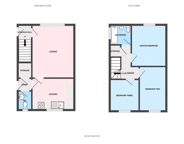 32, Myrtle Street, Wolverhampton floorplan
