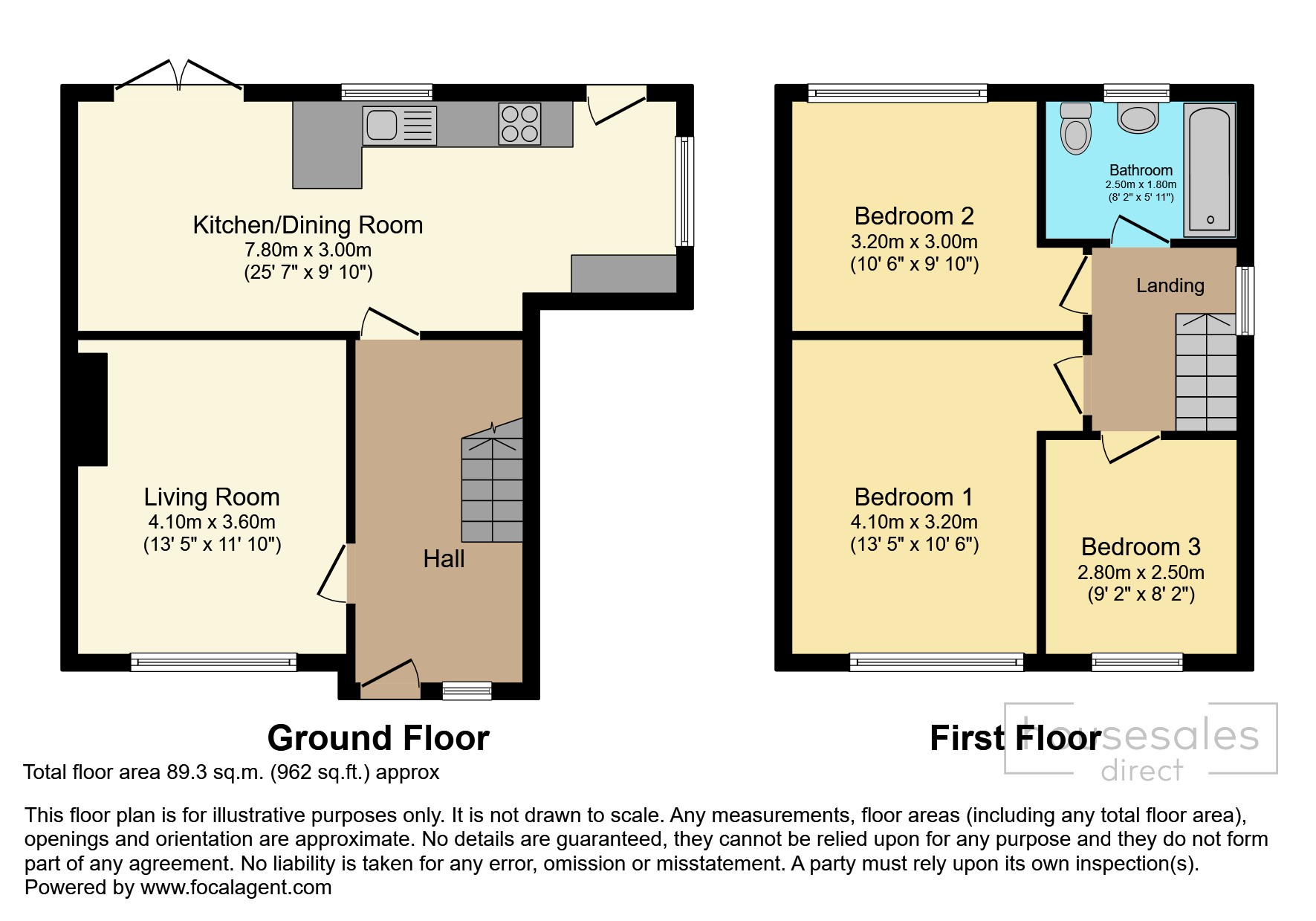 33, Station Road, Coalville floorplan
