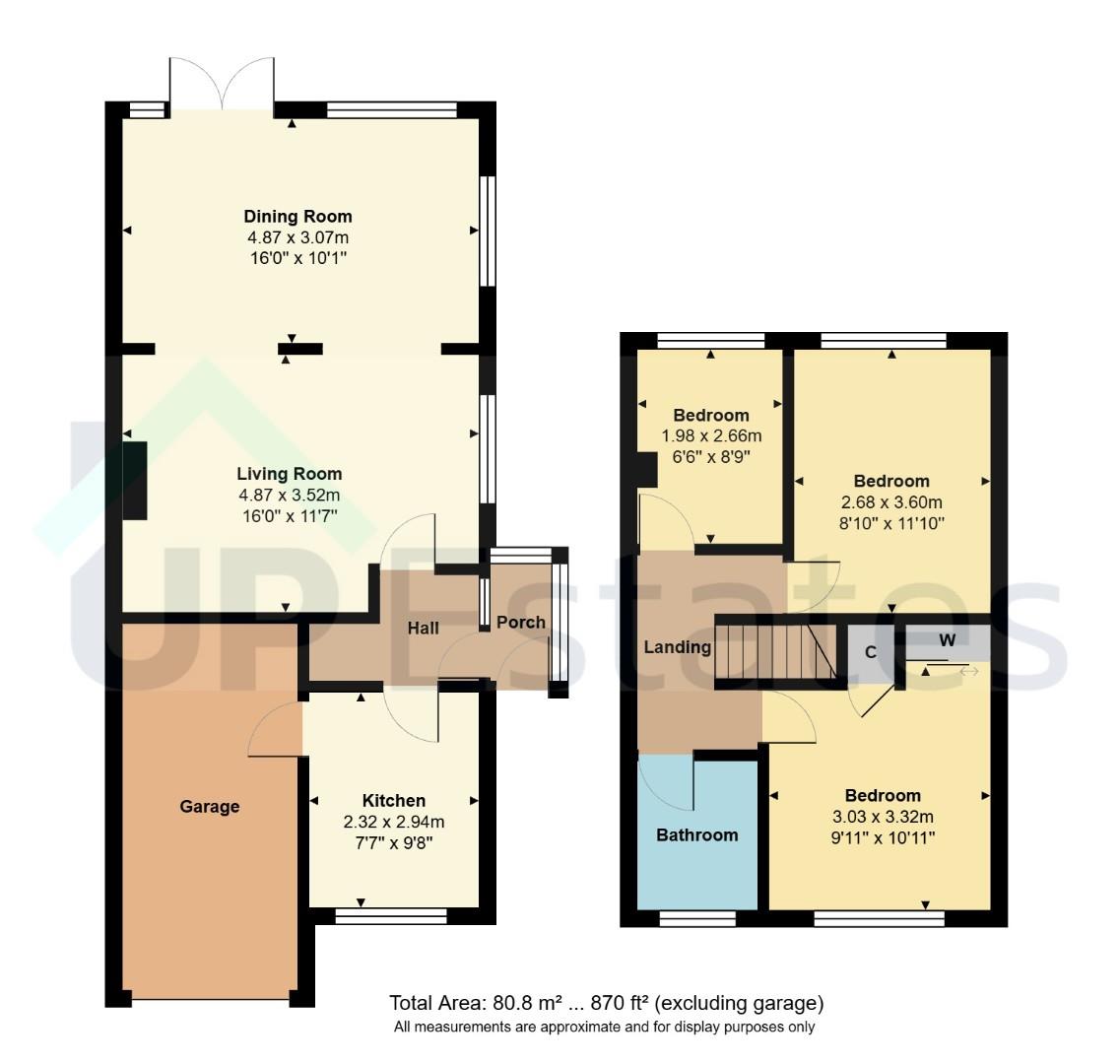 4, Fraser Close, Nuneaton floorplan