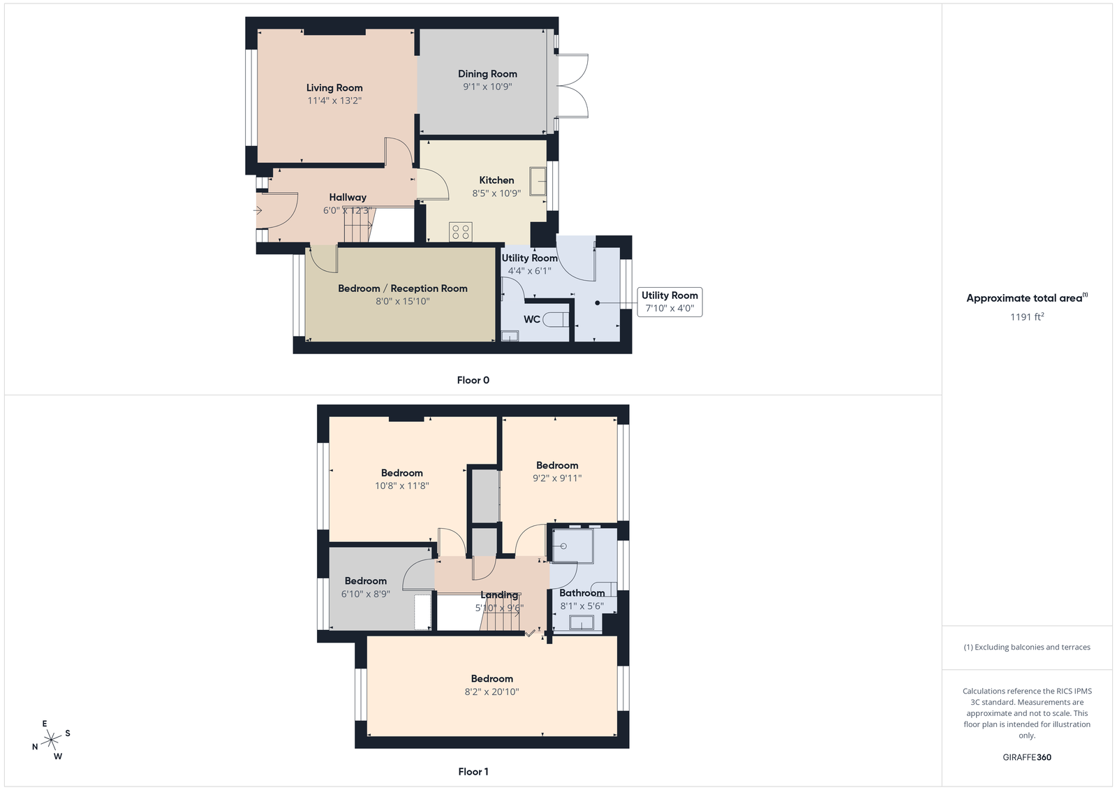 5, Ambergate, Skelmersdale floorplan