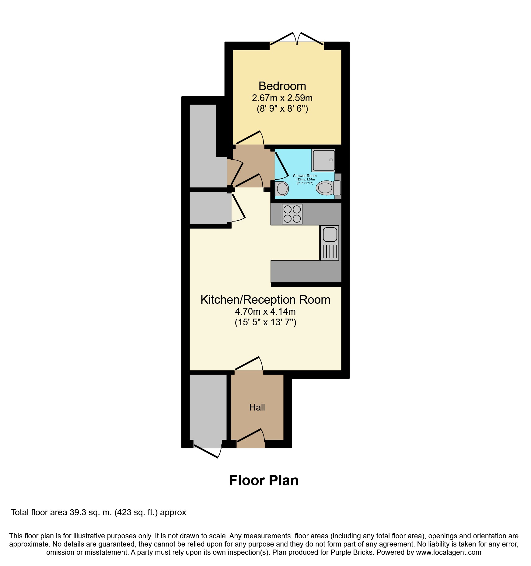 1 Bedrooms Maisonette for sale in Weavers Close, Isleworth TW7