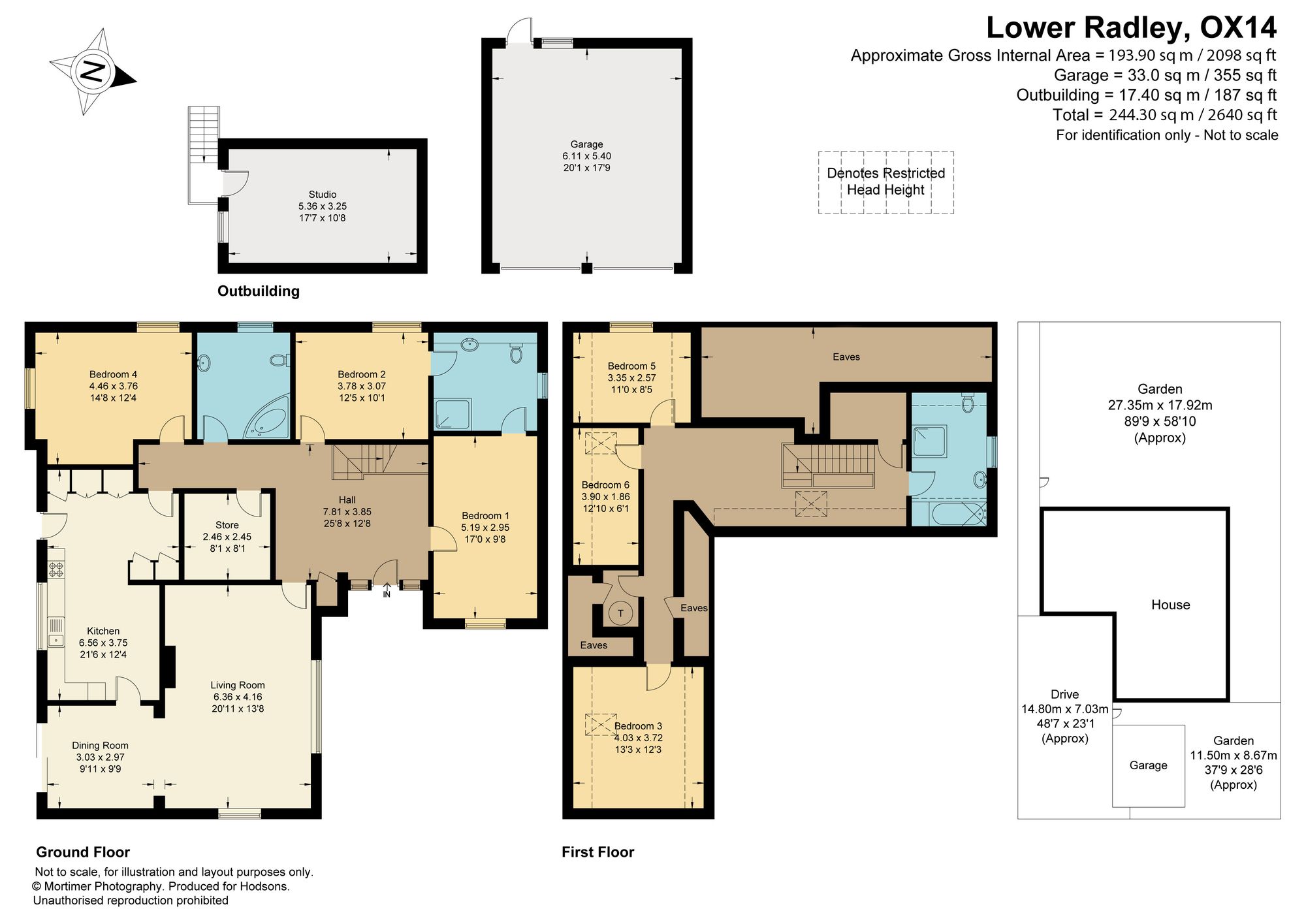 12a Lower Radley, Abingdon floorplan
