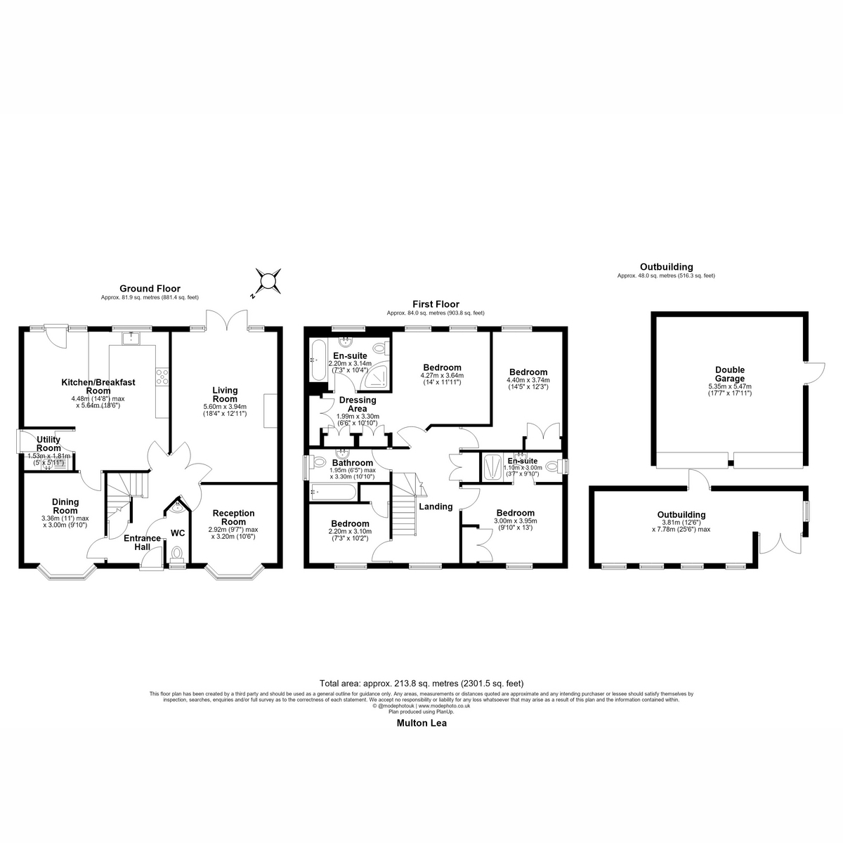 8, Multon Lea, Chelmsford floorplan
