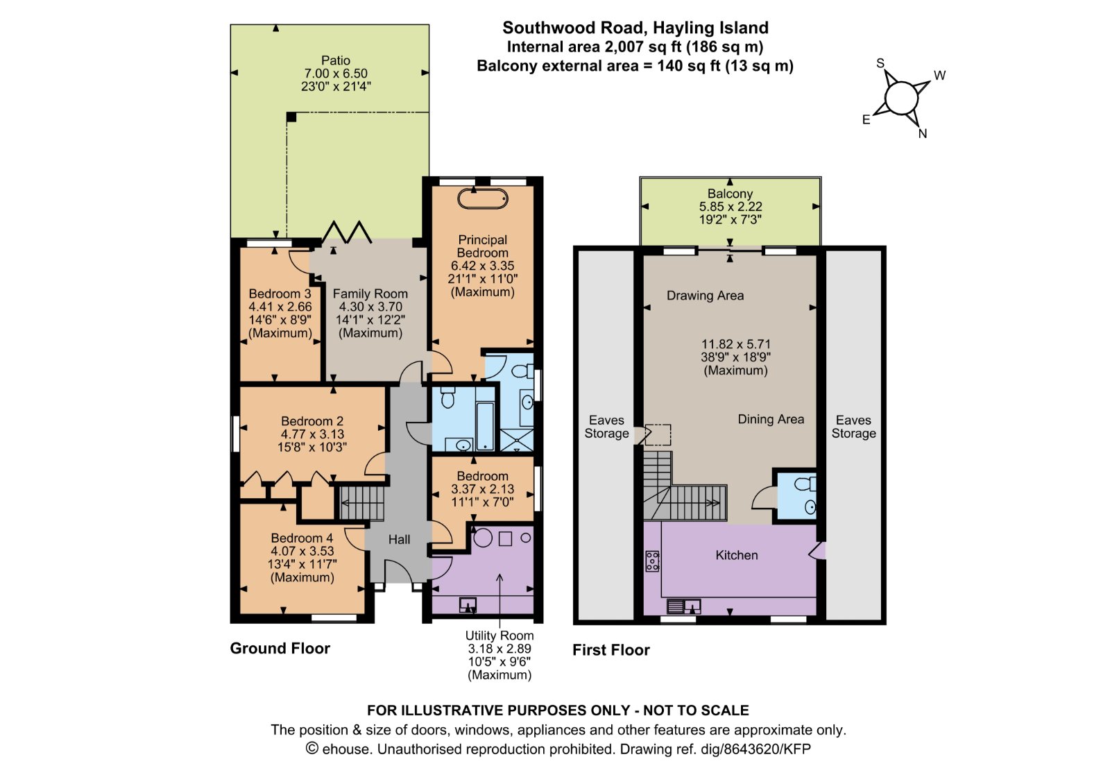 92a, Southwood Road floorplan