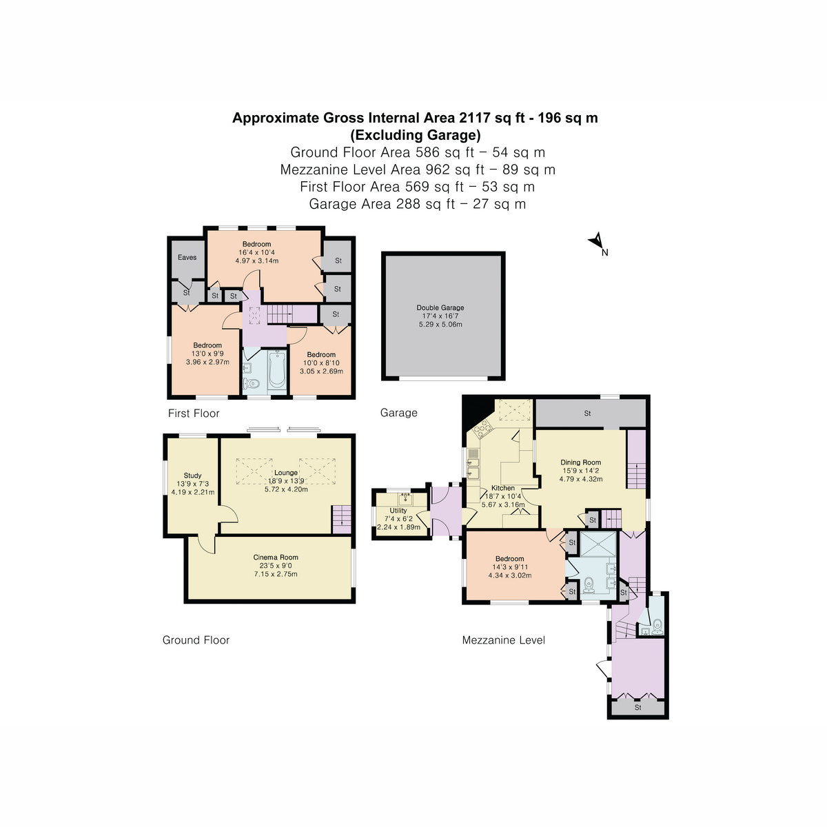 78, Westhall Road, Warlingham floorplan