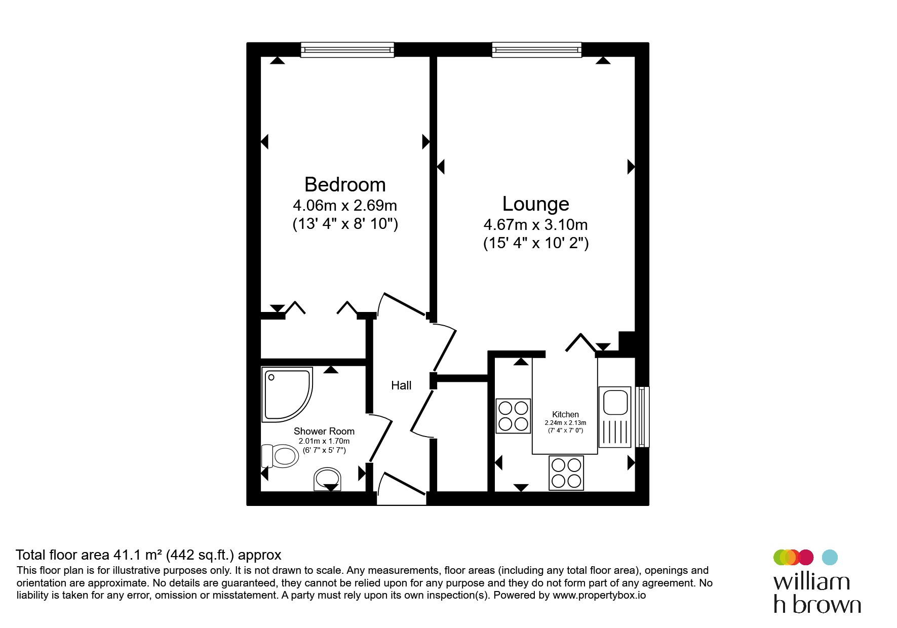 55, Lyndhurst Court, Hunstanton floorplan