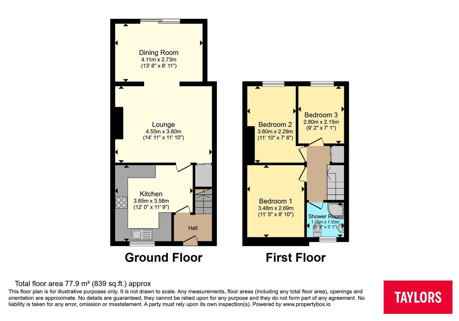 23, Orchard Gardens, Gloucestershire floorplan