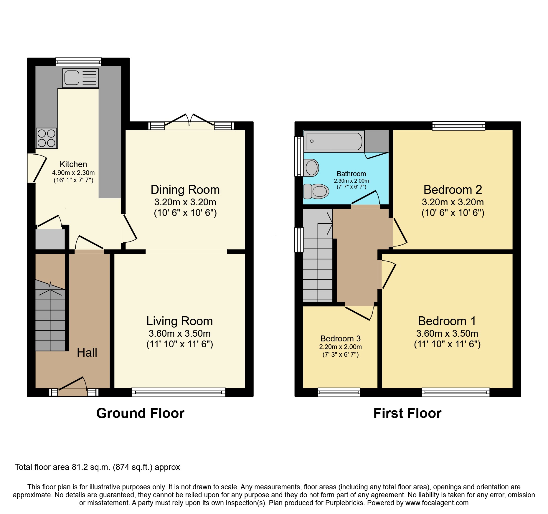 30, Carr Lane, Wigan floorplan