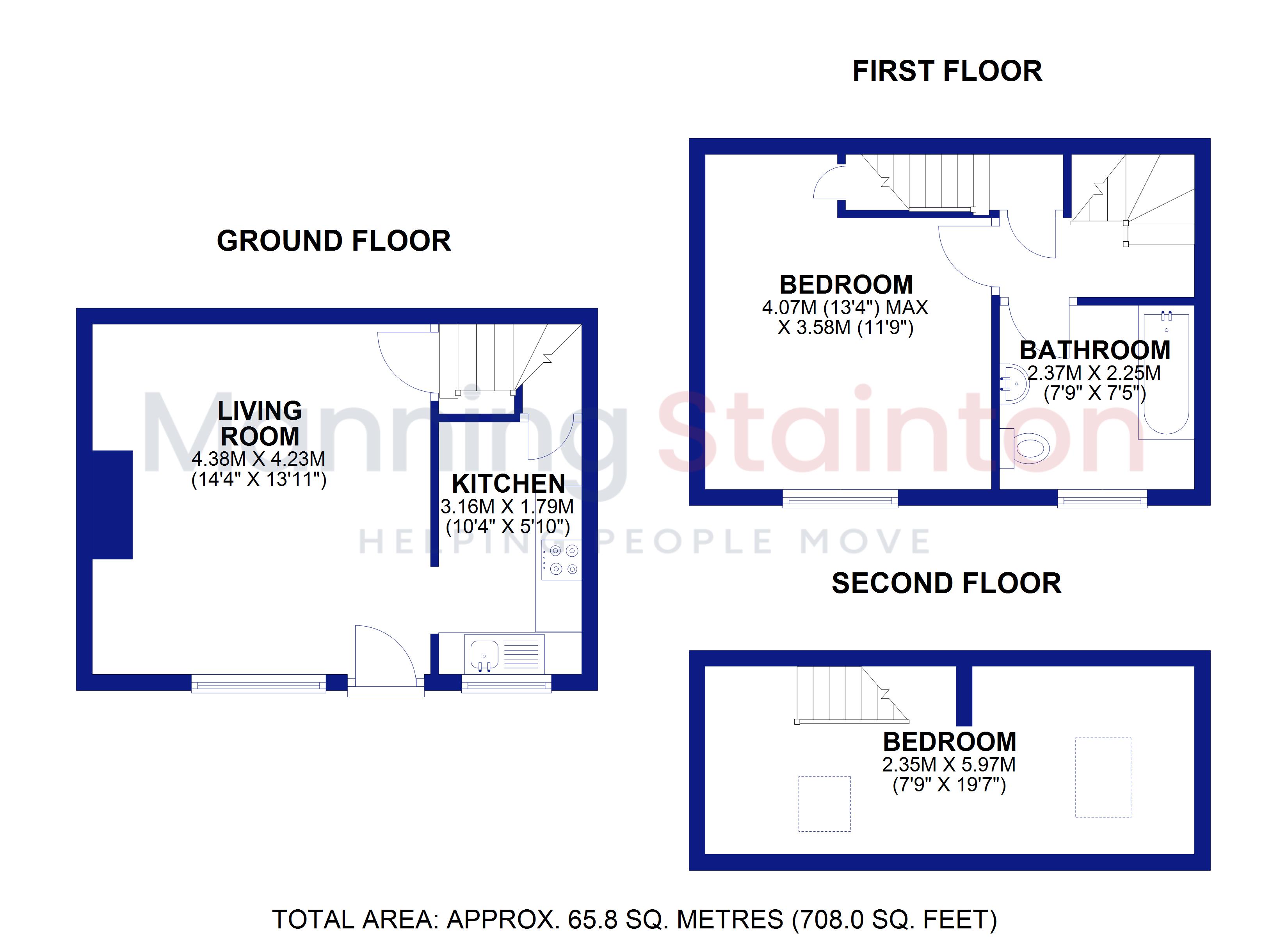 11, South End Terrace, West Yorkshire floorplan