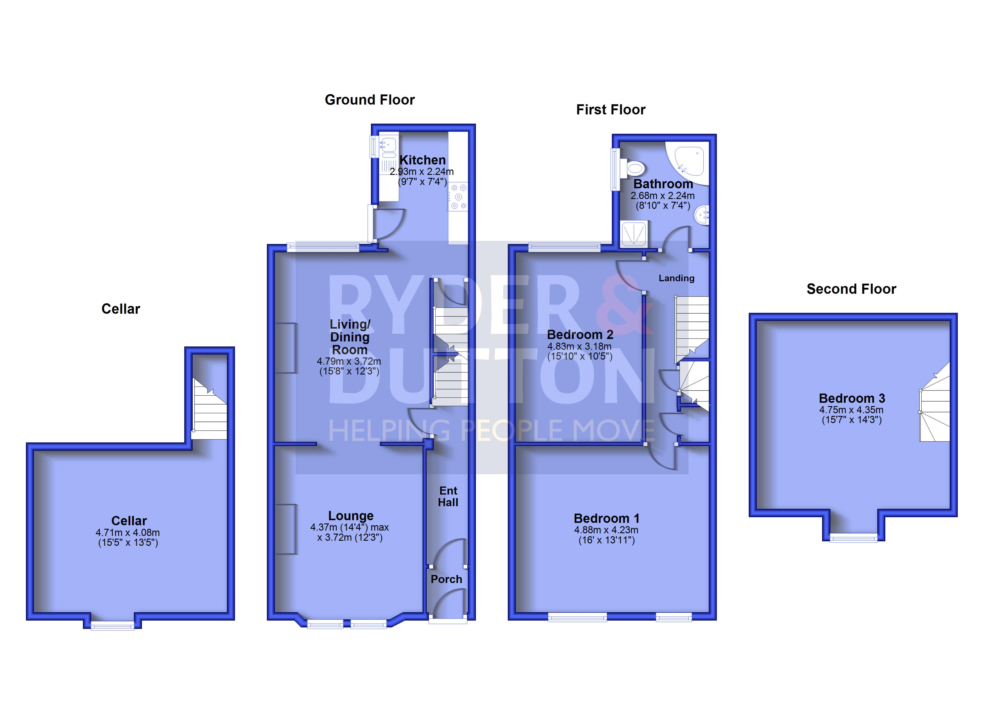 560, Bacup Road, Rossendale floorplan