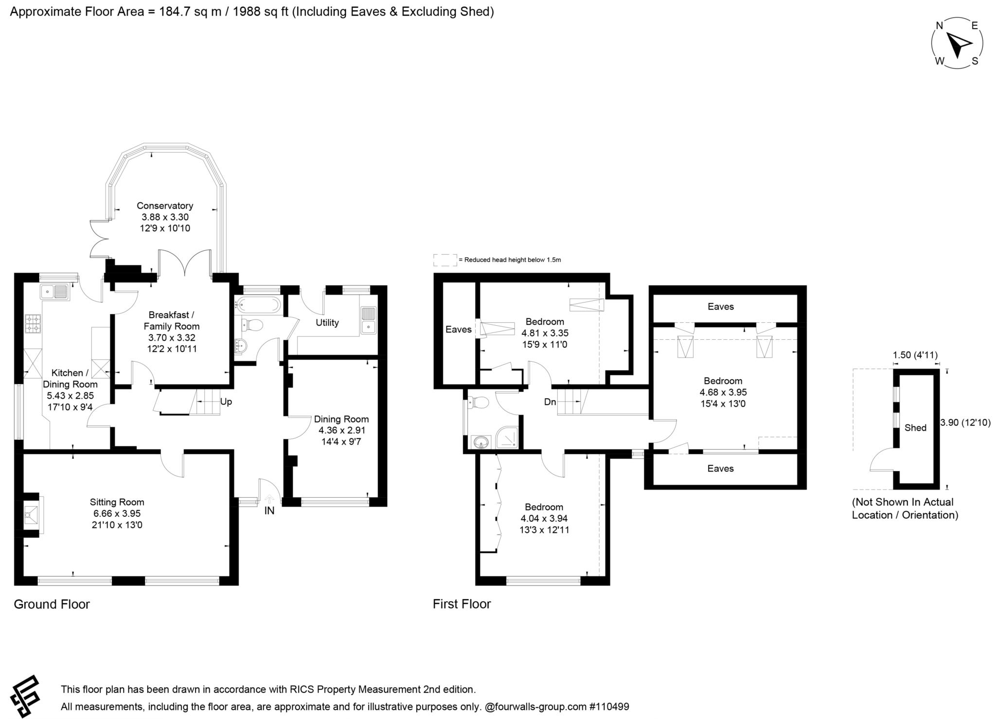 Hedgeland, Newbury Street, Hungerford floorplan