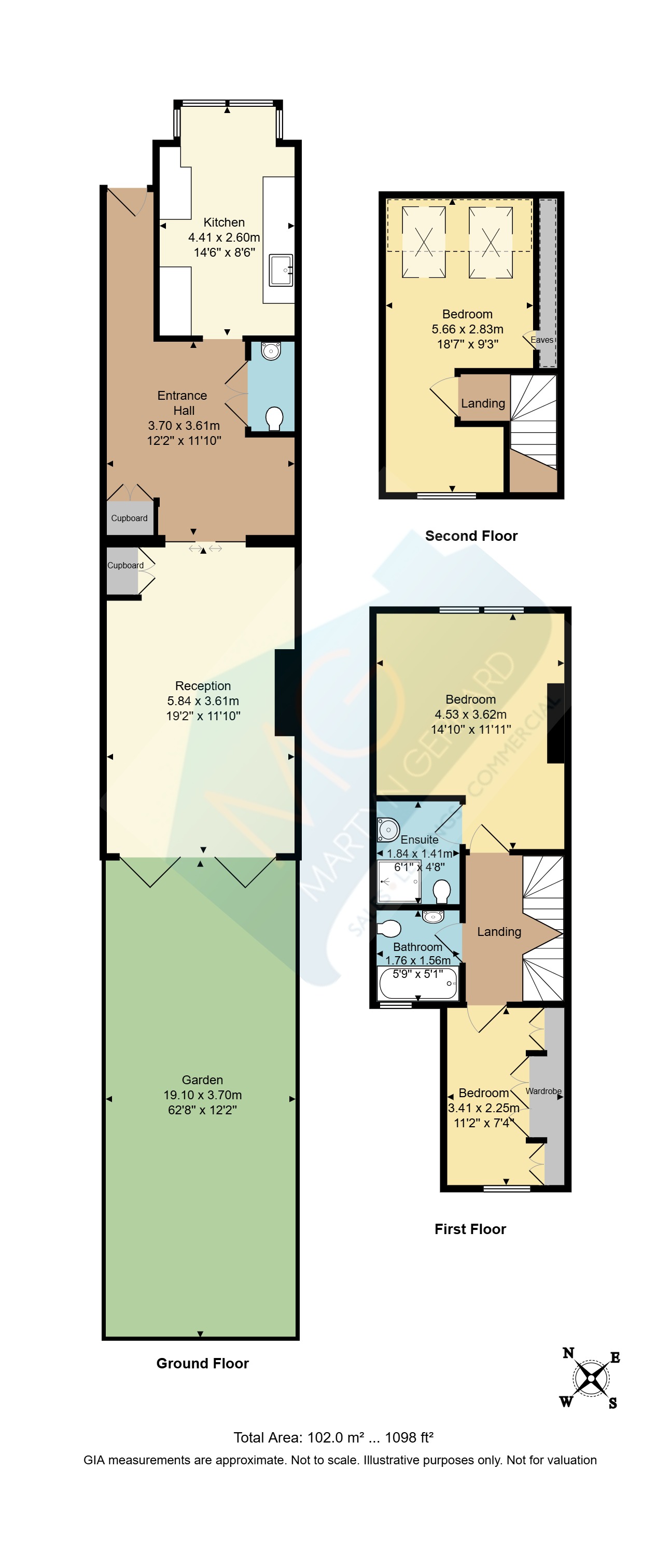 67, Sebright Road, Barnet floorplan