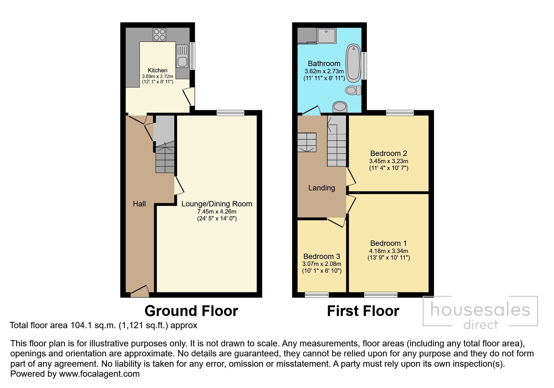 83, Queen Street, Pembroke Dock floorplan
