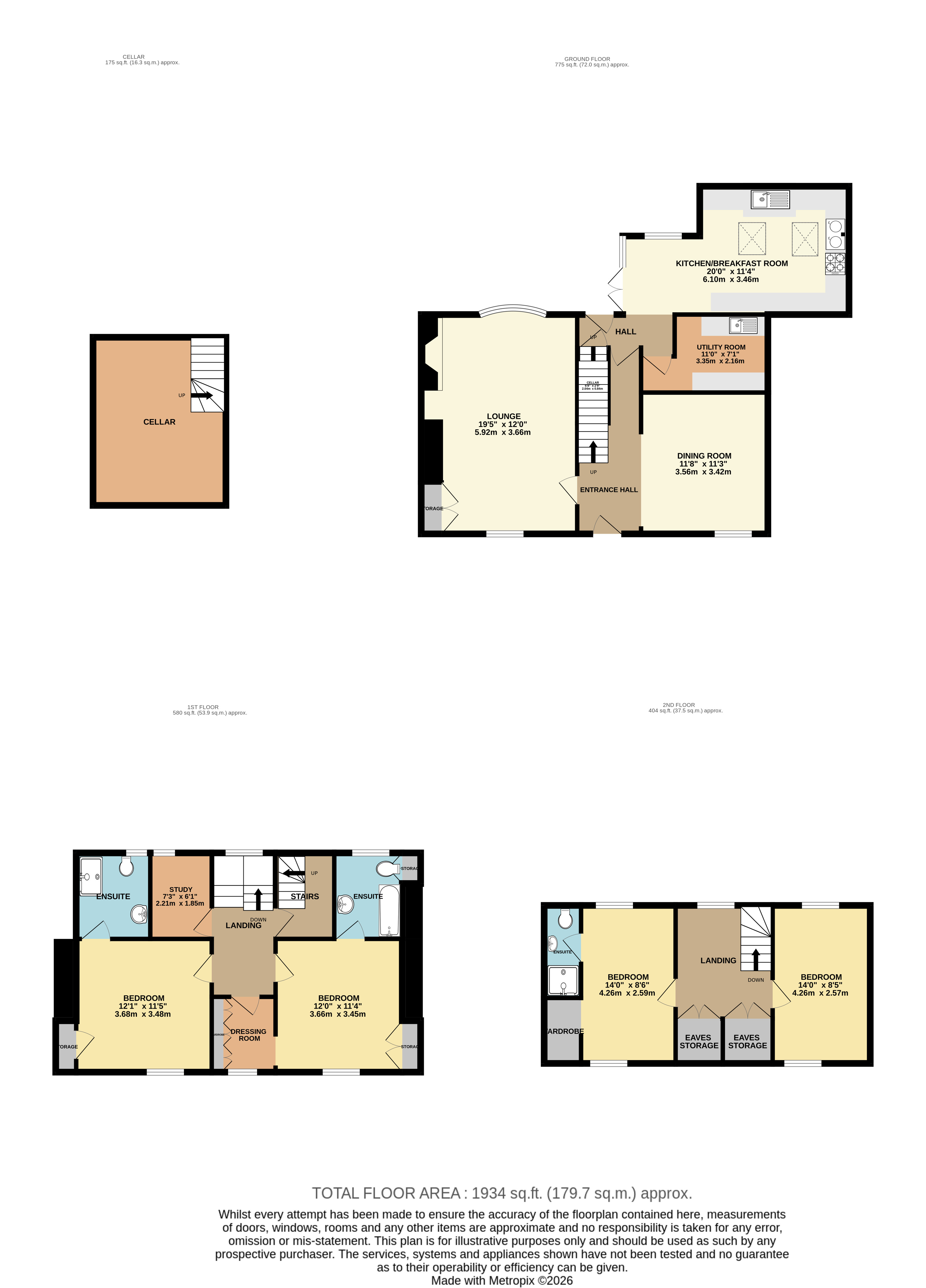 Cannon Green House, 2, Cannon Green, Westbury floorplan