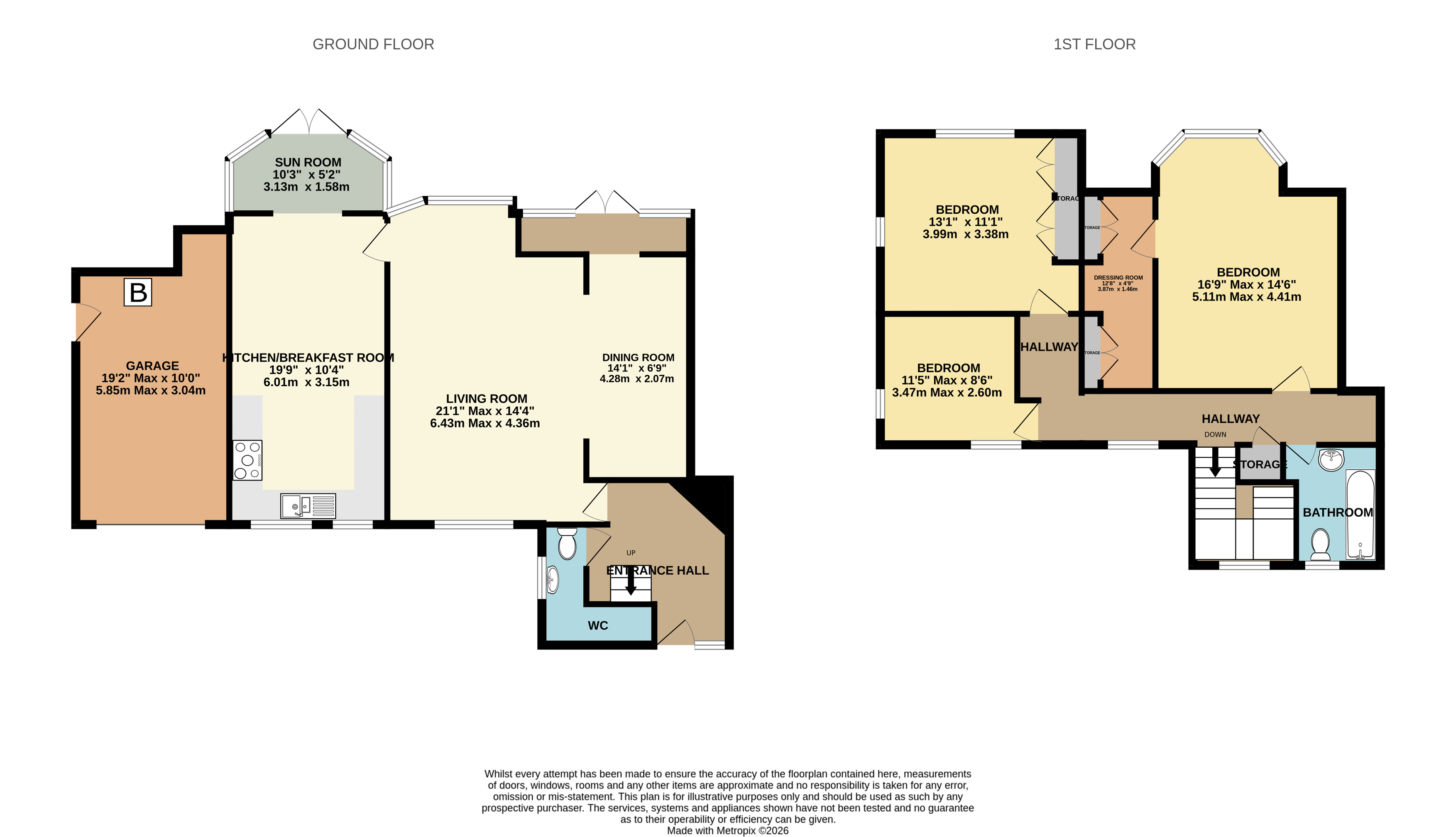 Sea Hill House,, Castle Hill, Seaton floorplan