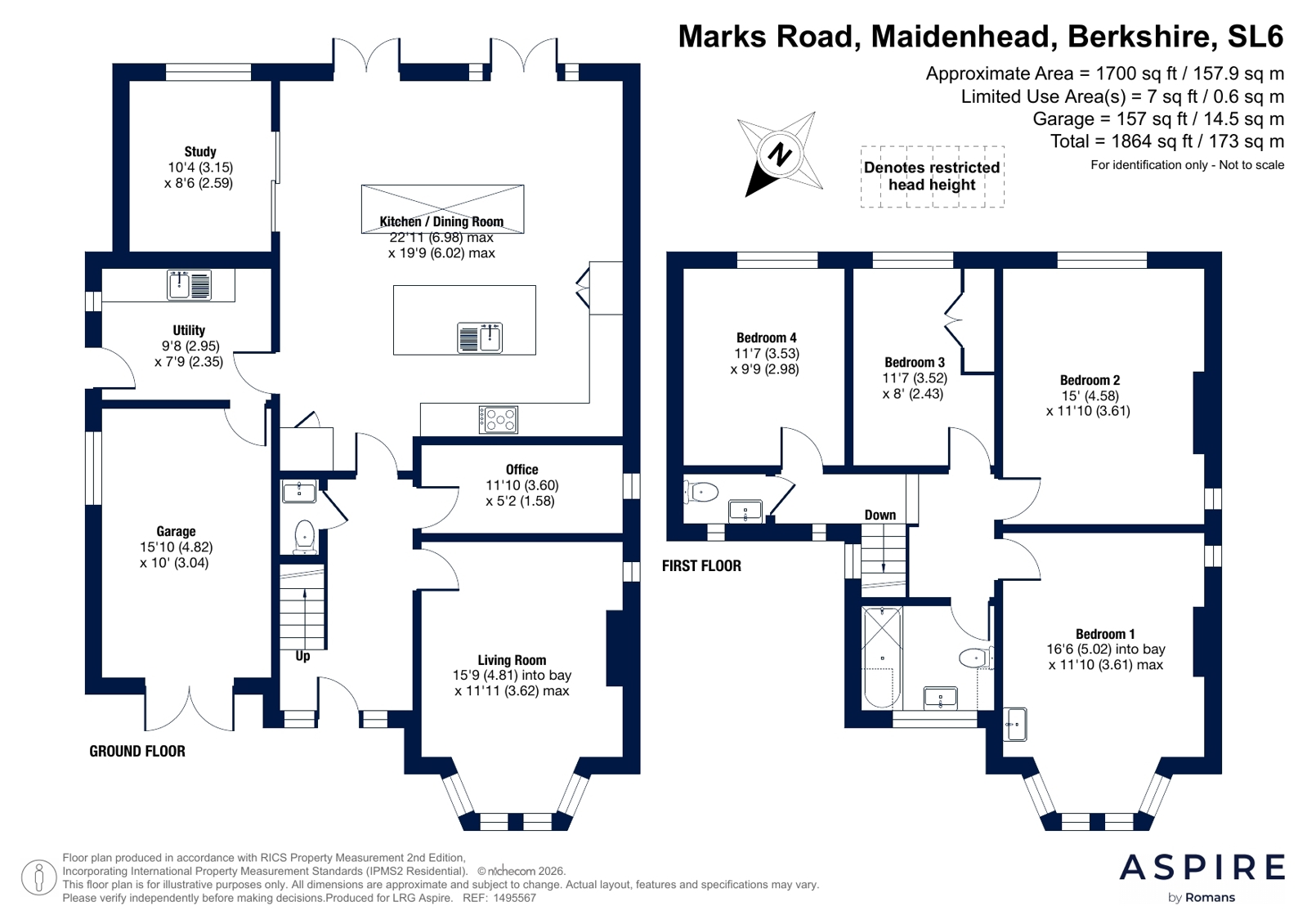15, St. Marks Road, Berkshire floorplan