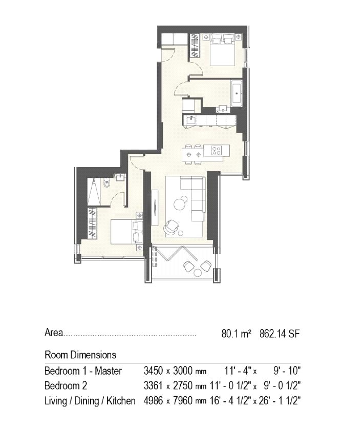 2 Bedrooms Flat for sale in City Road, Shoreditch, London EC1V