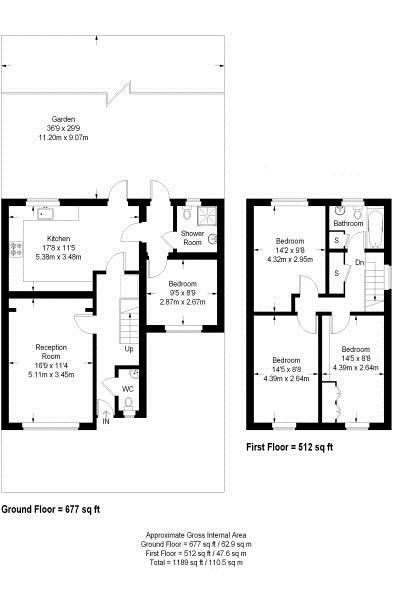 4 Bedrooms Link-detached house for sale in Rodney Close, Walton On Thames, Surrey KT12