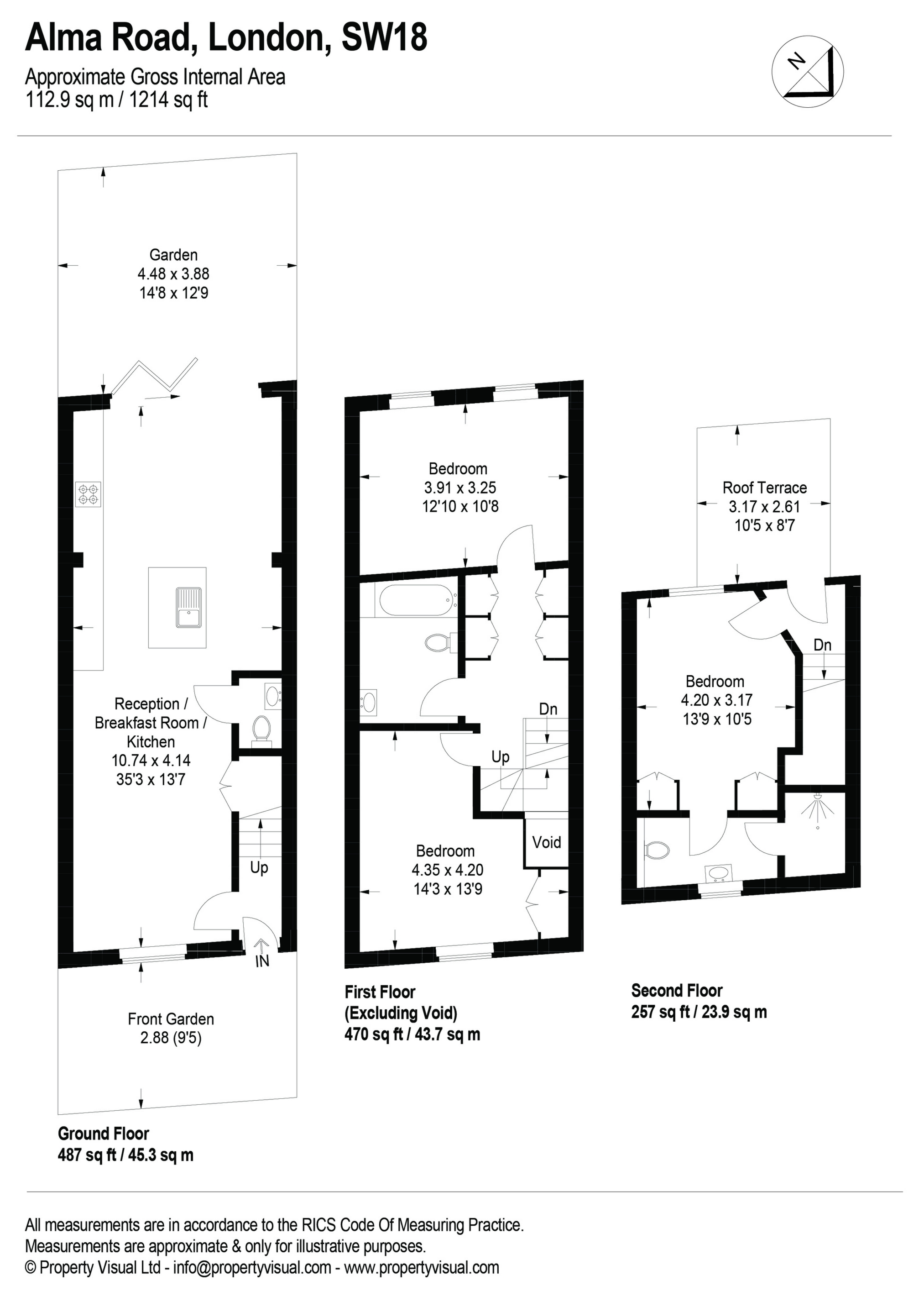 Alma Road, Wandsworth SW18, 3 bedroom terraced house for sale 61736581 PrimeLocation