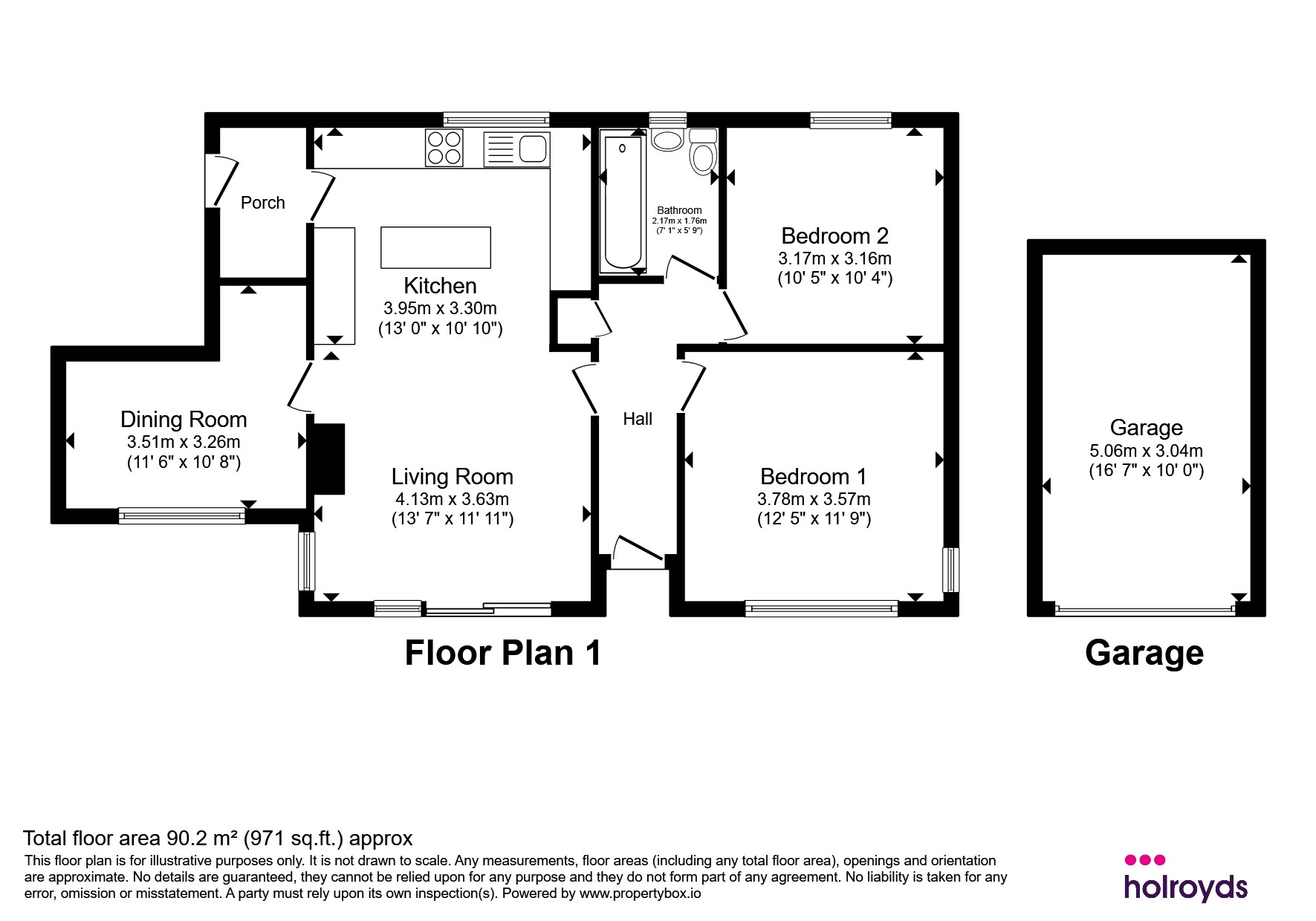 18, Western Avenue, Keighley floorplan