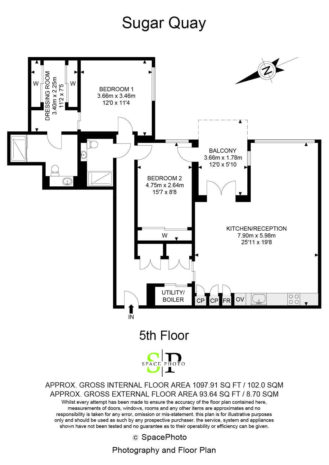 2 Bedrooms Flat to rent in Sugar Quay, Landmark Place, London EC3R