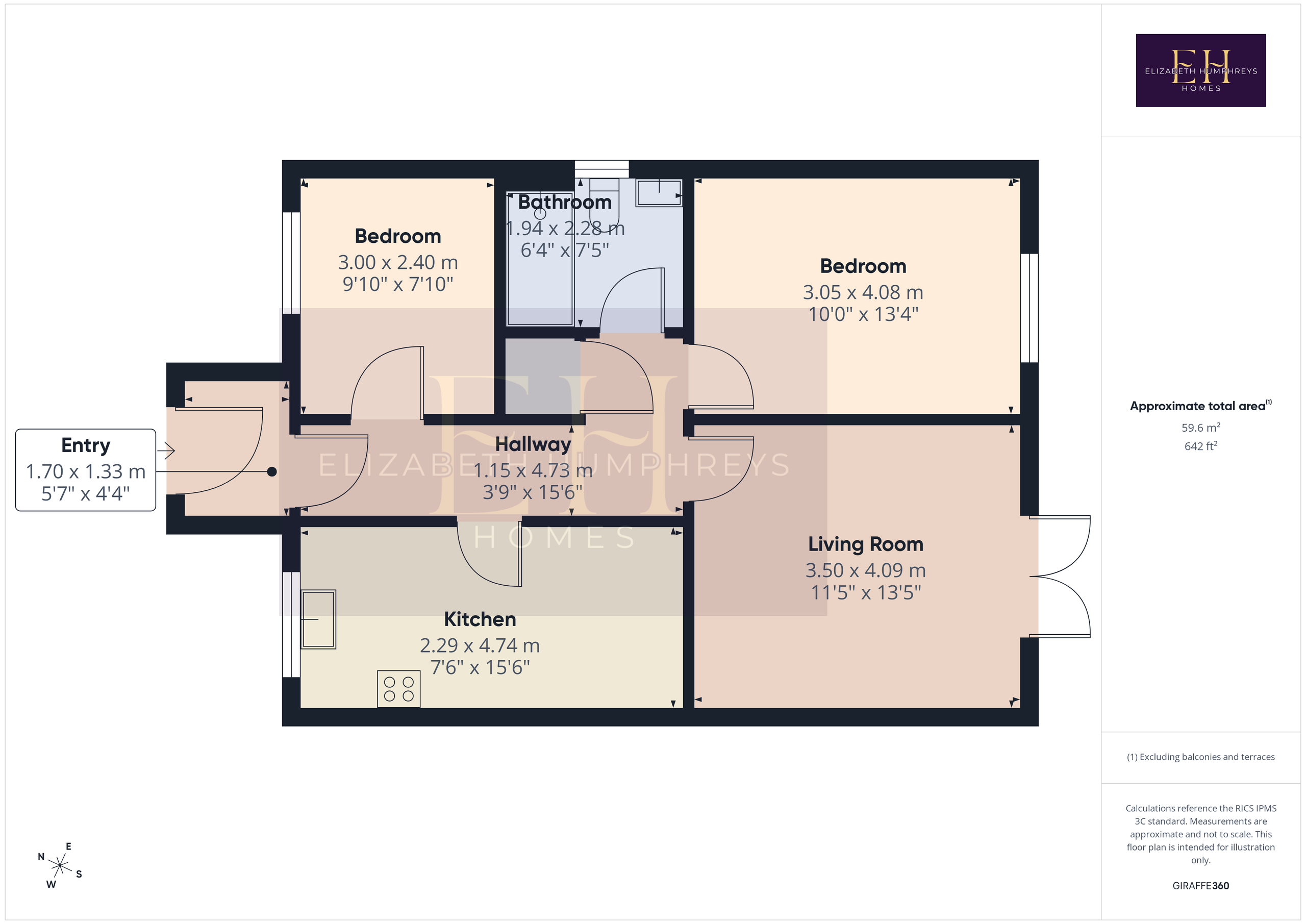 7 Murray Gardens, Morpeth floorplan