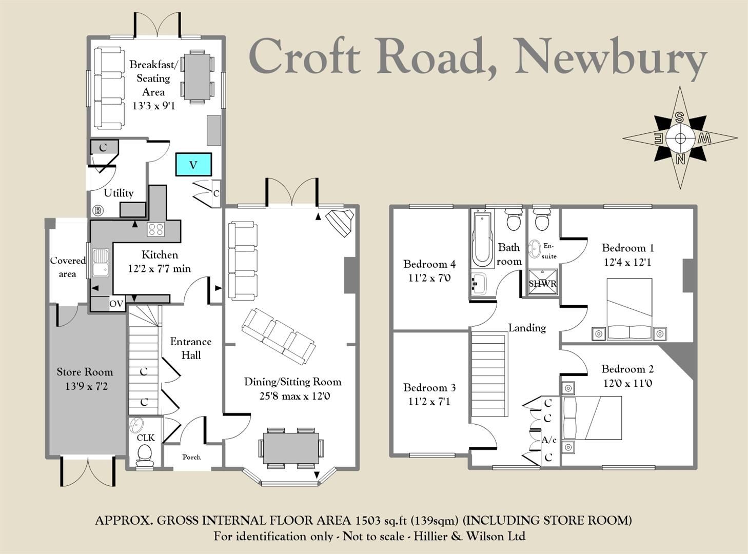 3, Croft Road, Newbury floorplan