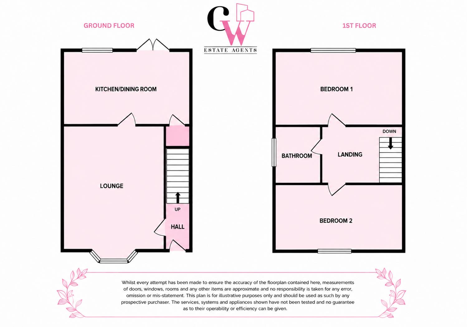 23, Norman Drive, Winsford floorplan