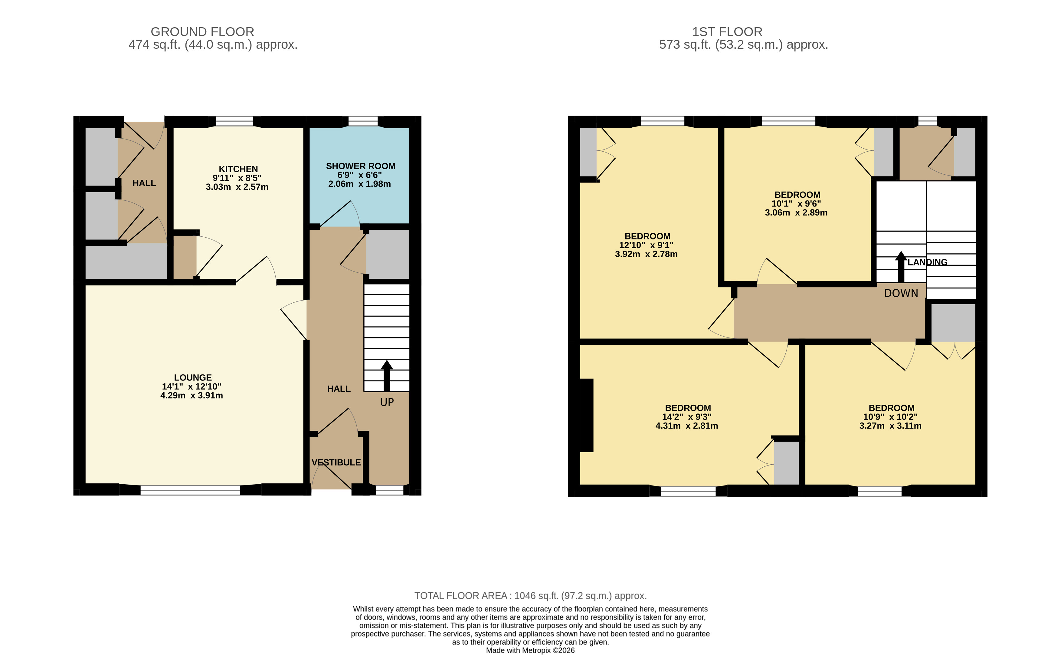 43, Robertson Avenue, Fife floorplan