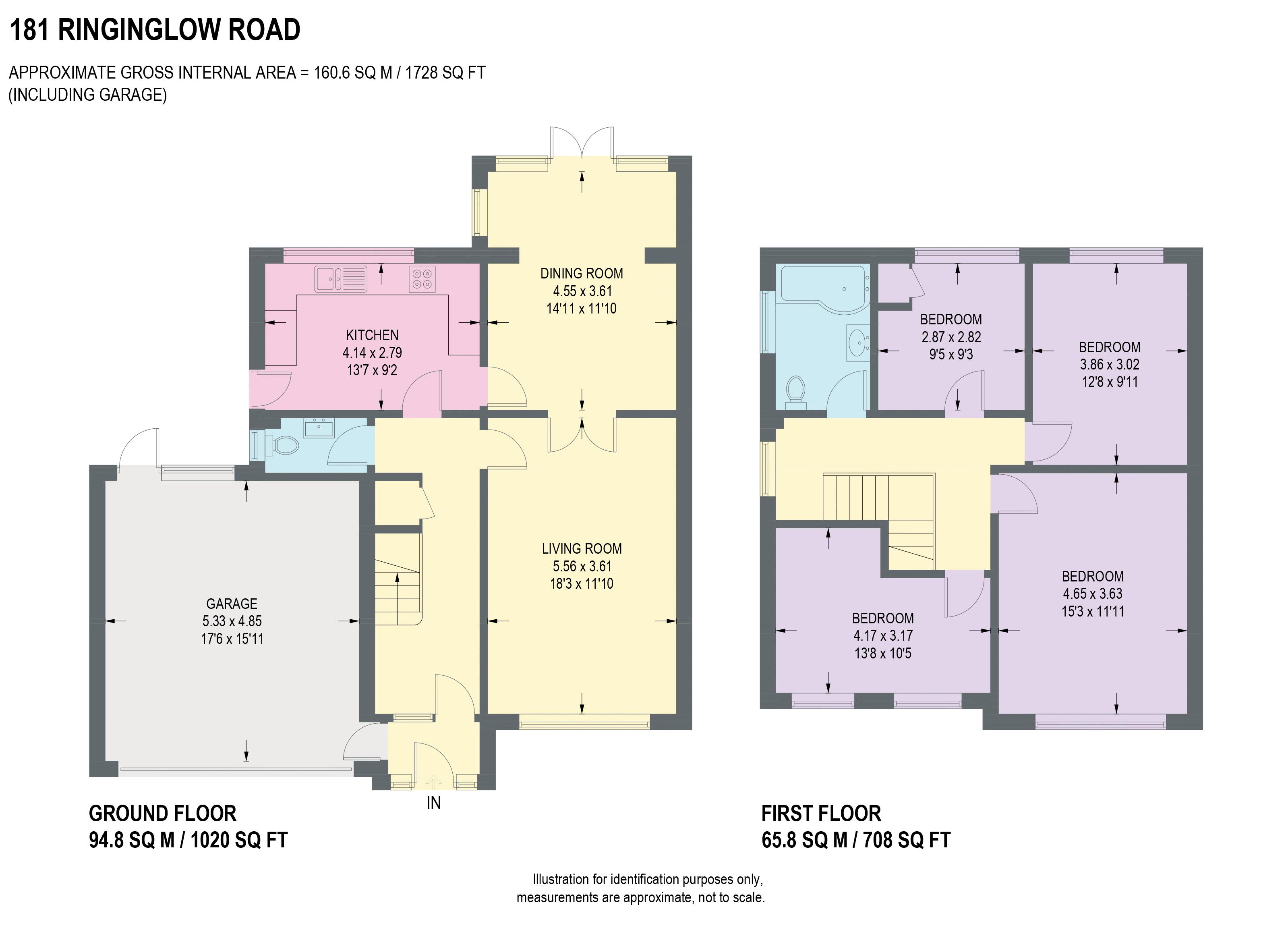 181, Ringinglow Road, Sheffield floorplan
