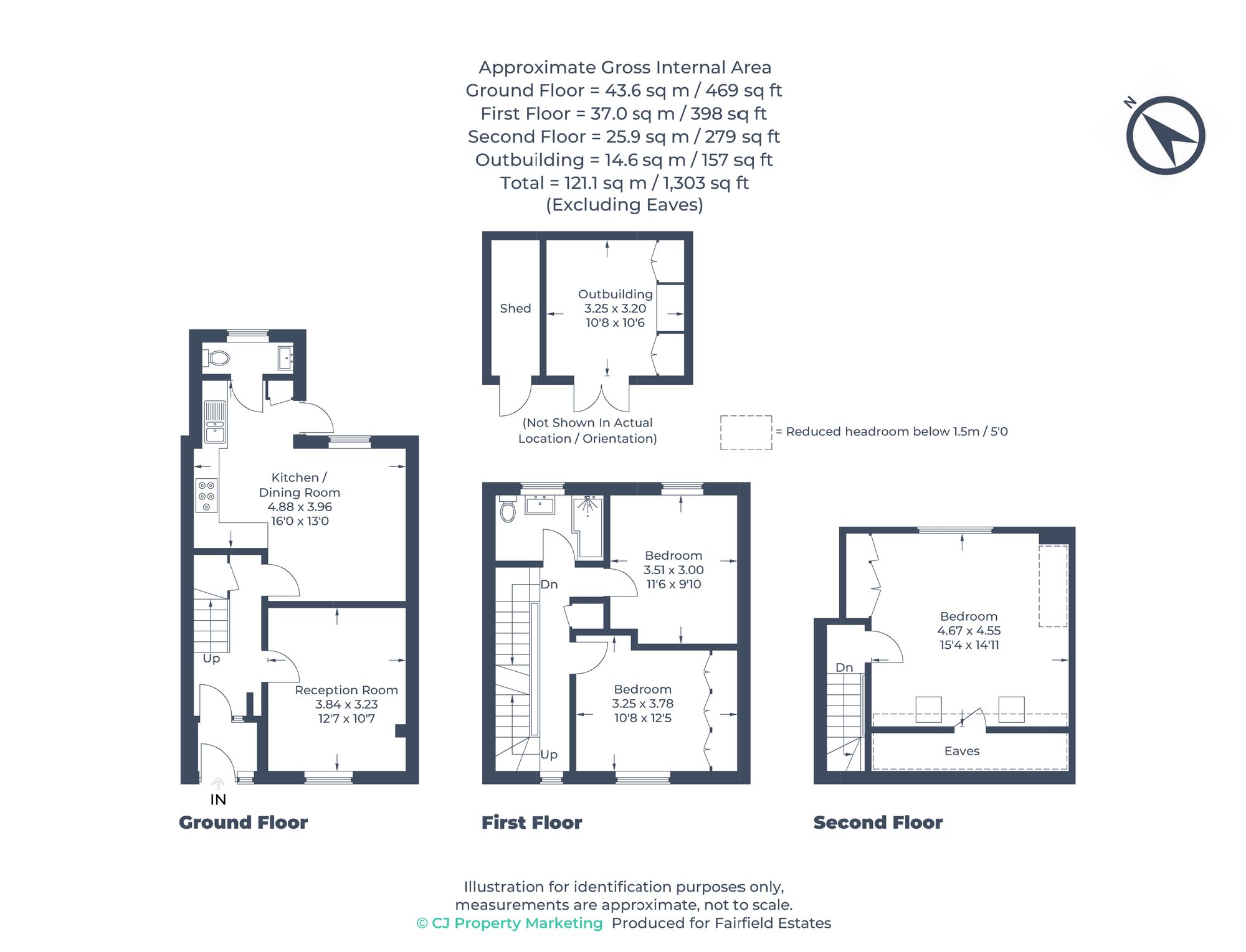 11 Embleton Road, Watford floorplan