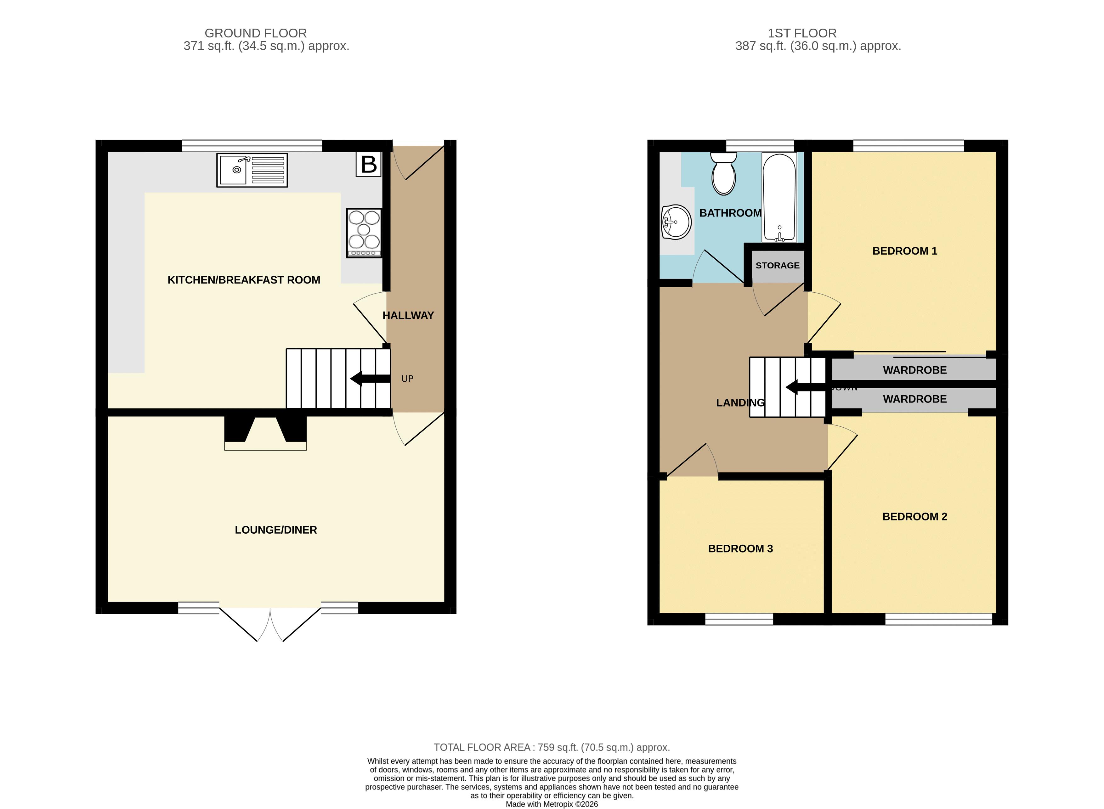 44, Bannister Road, Maidstone floorplan