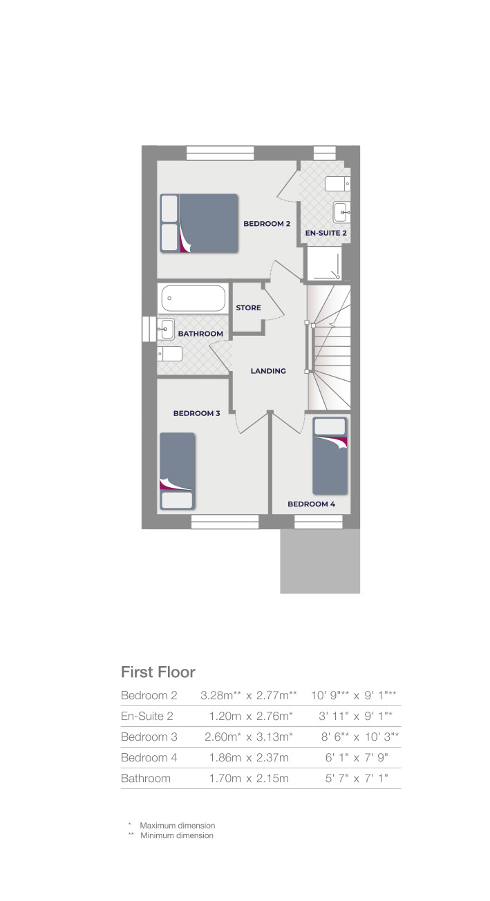 Cookson Way, Brough With St. Giles, Catterick Garrison DL9, 4 bedroom