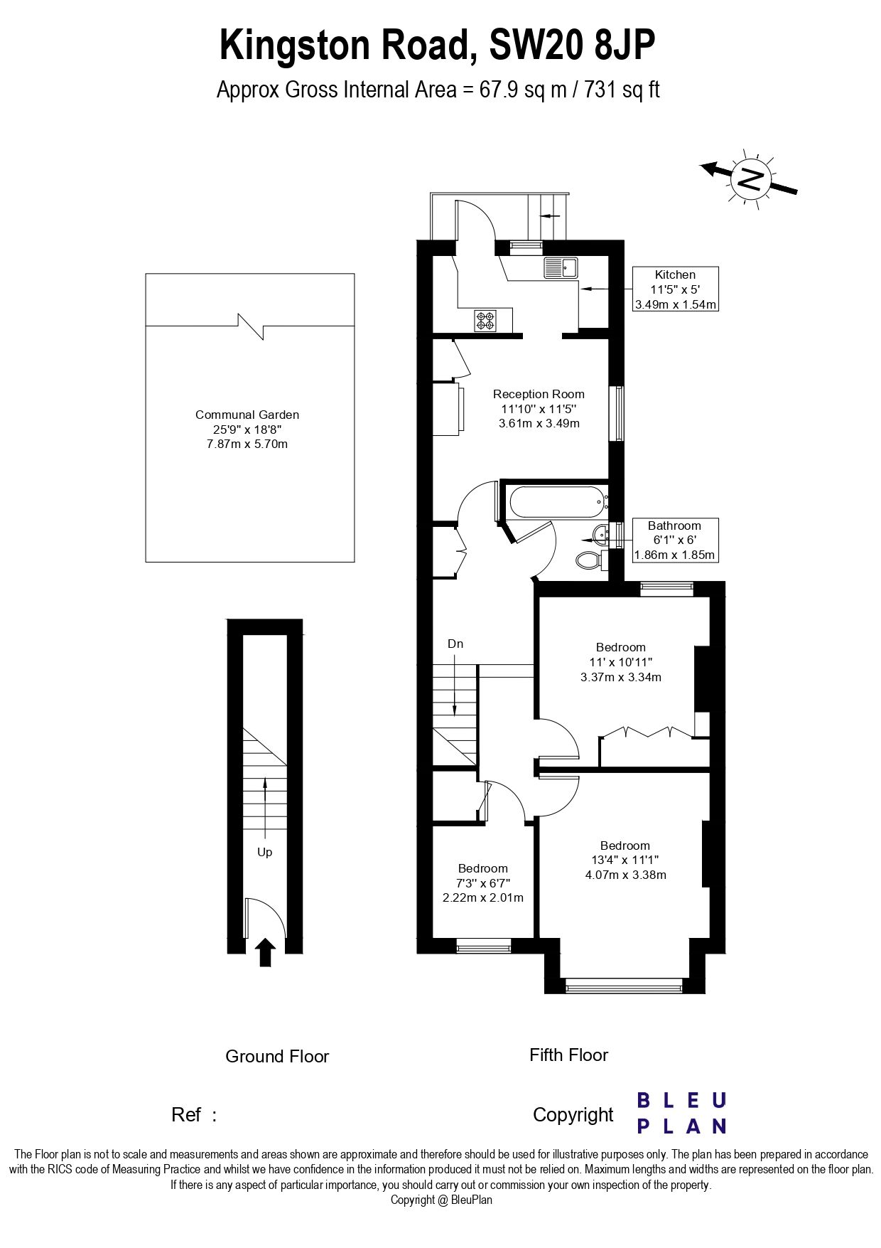 451a, Kingston Road, London floorplan