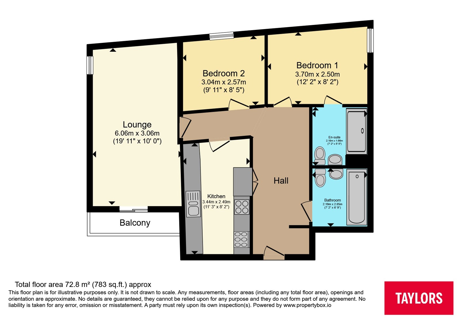 14, Jones Point House, Cardiff floorplan