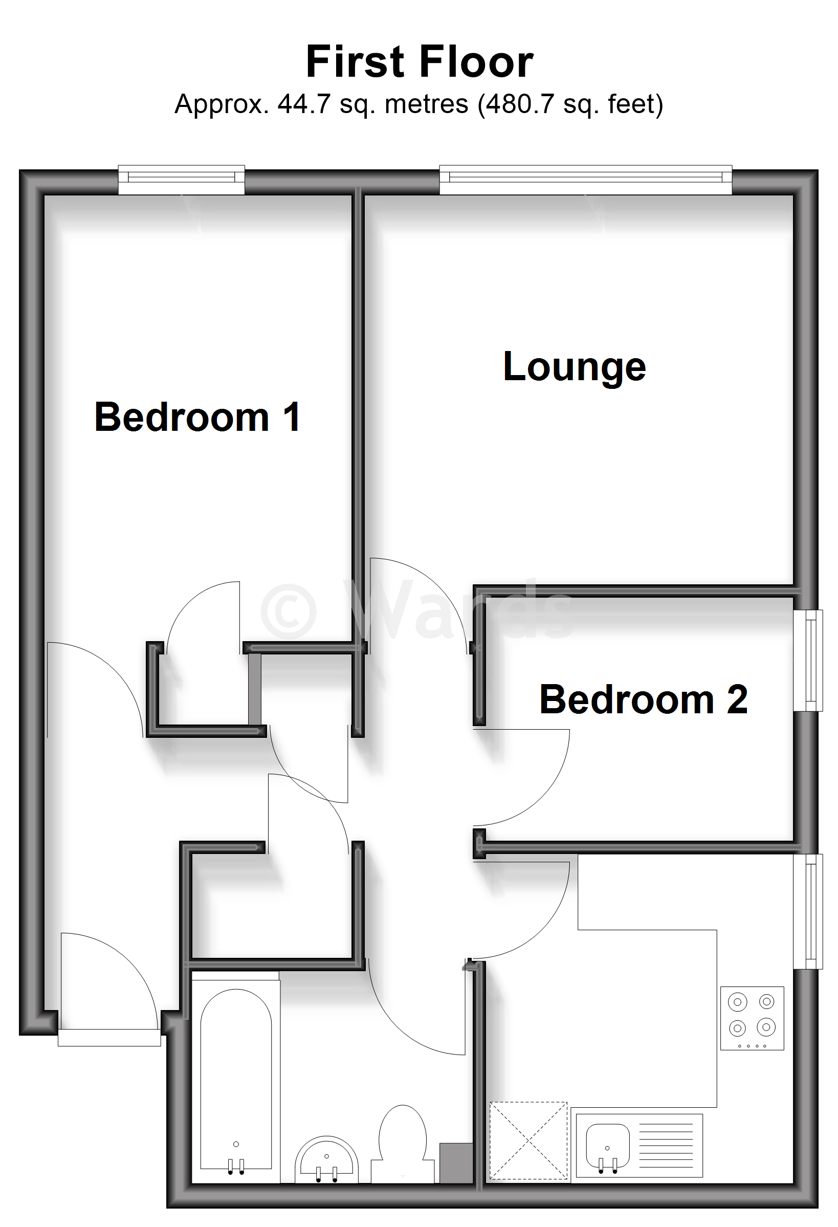 18, Wyatt Place, Rochester floorplan