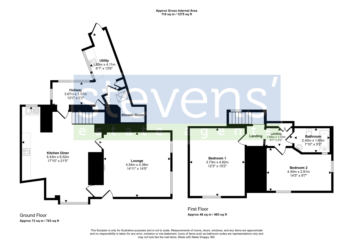 15, Bridge Street, Okehampton floorplan