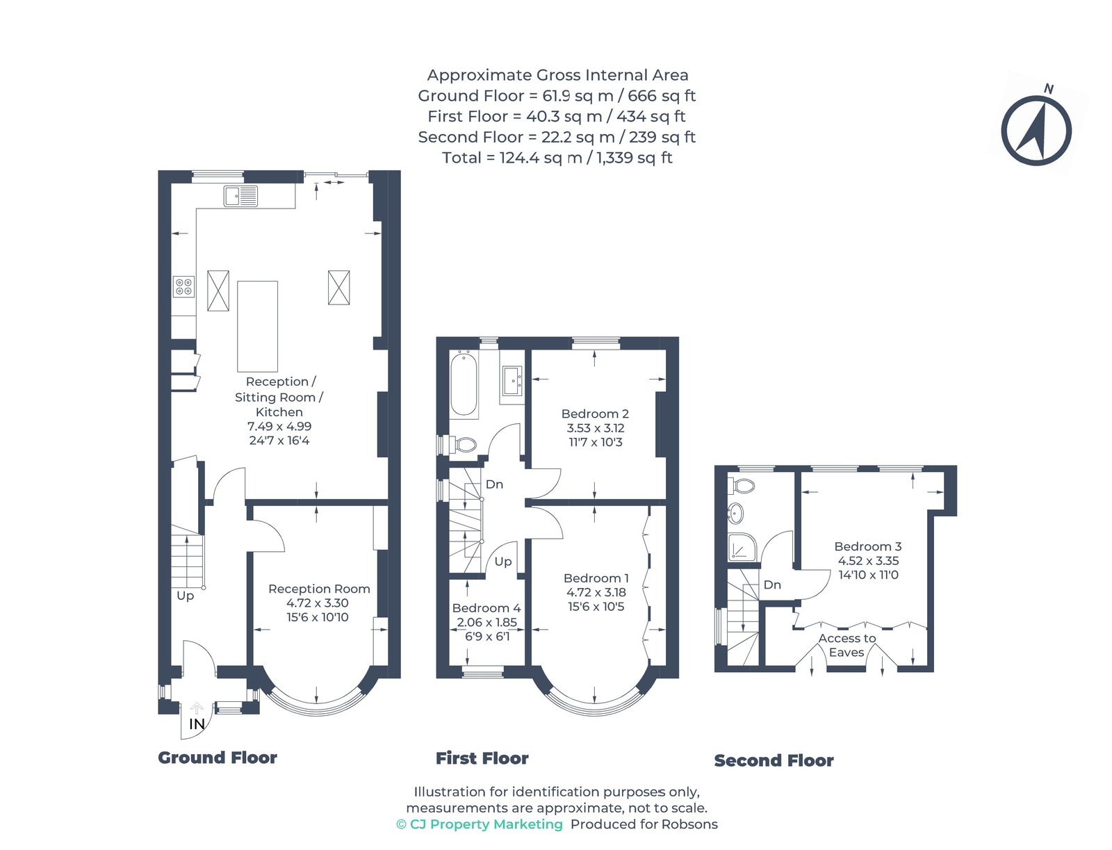 13, Lincoln Road, North Harrow floorplan