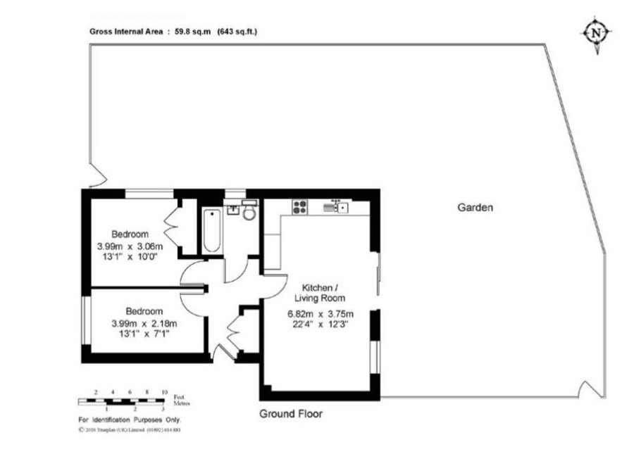 2 Clevedon House, Merton Avenue, Longfield floorplan