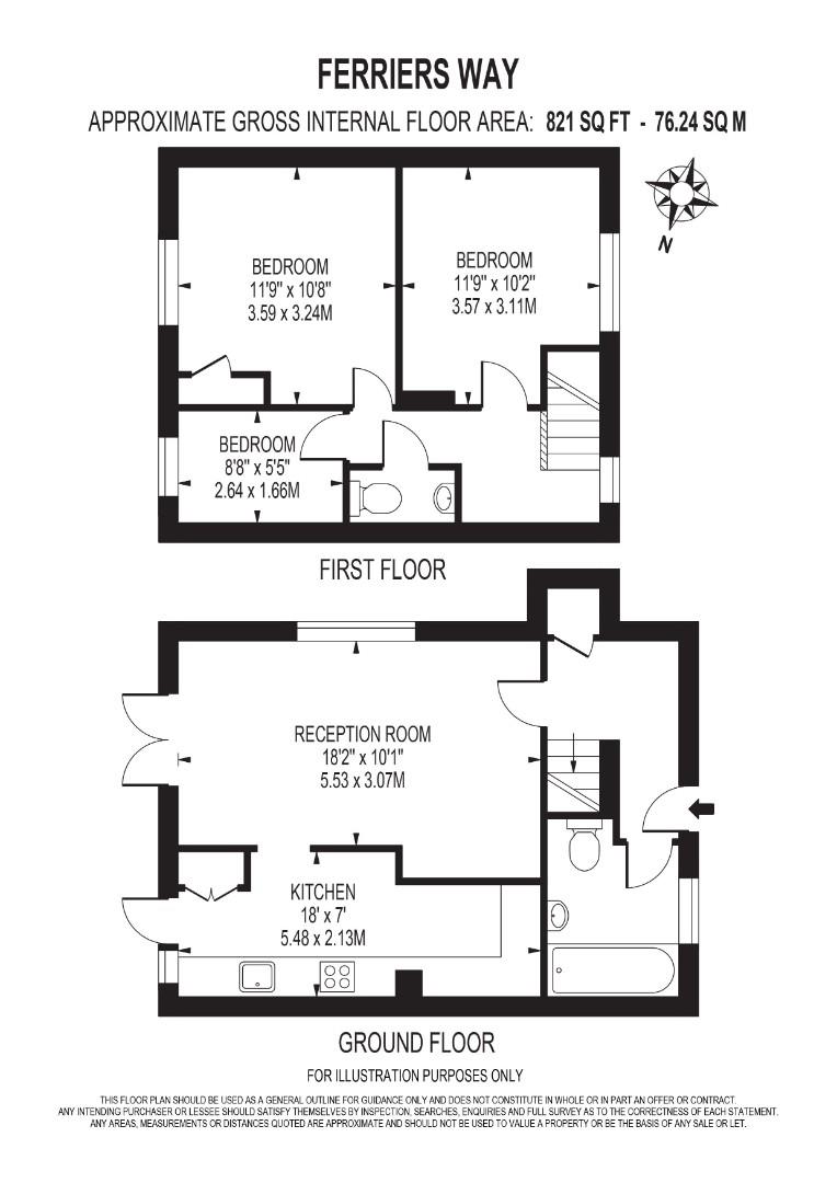 Ferriers Way, Epsom KT18, 3 bedroom end terrace house for sale