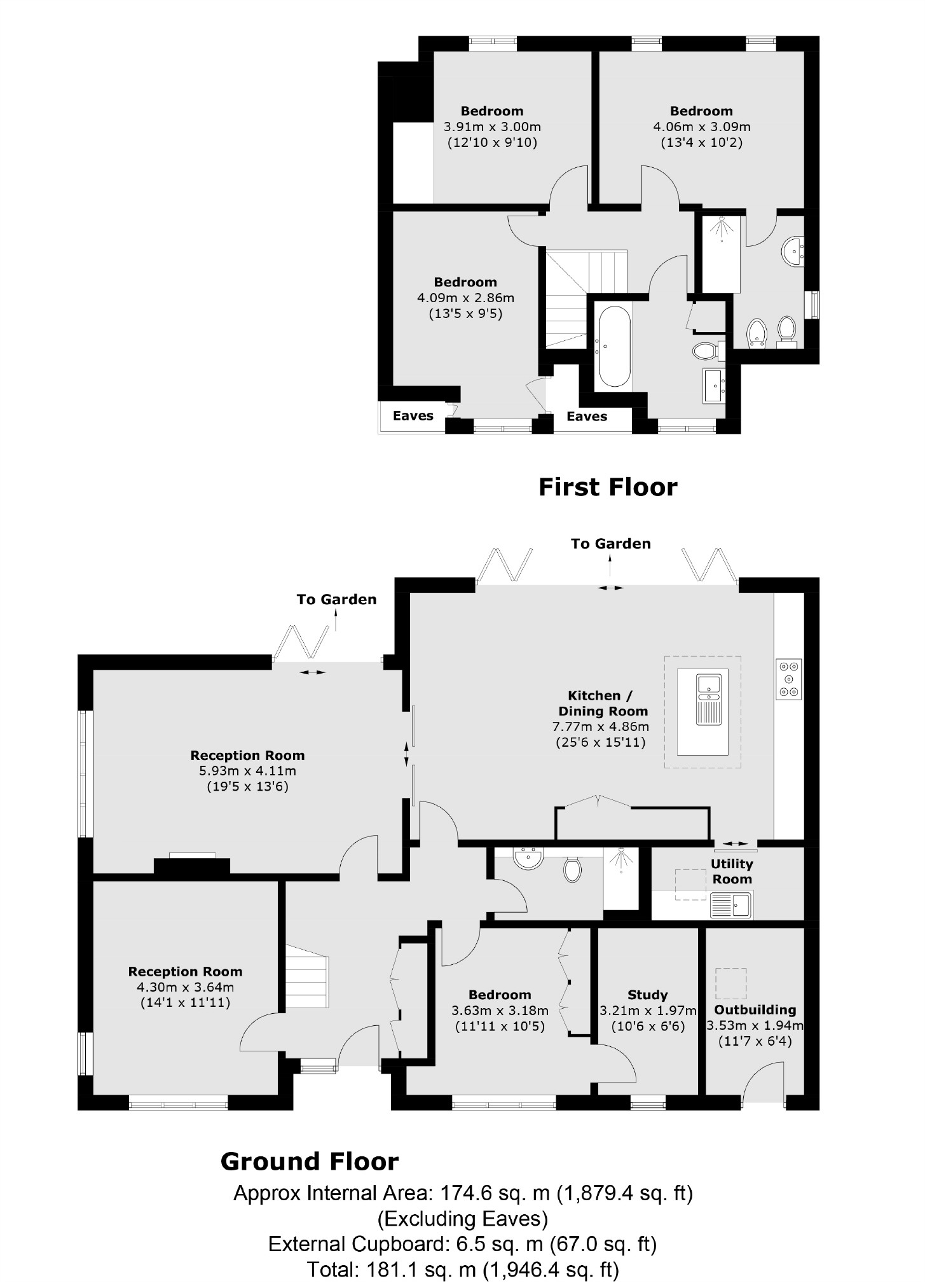 3, Kingswood Avenue, Hampton floorplan