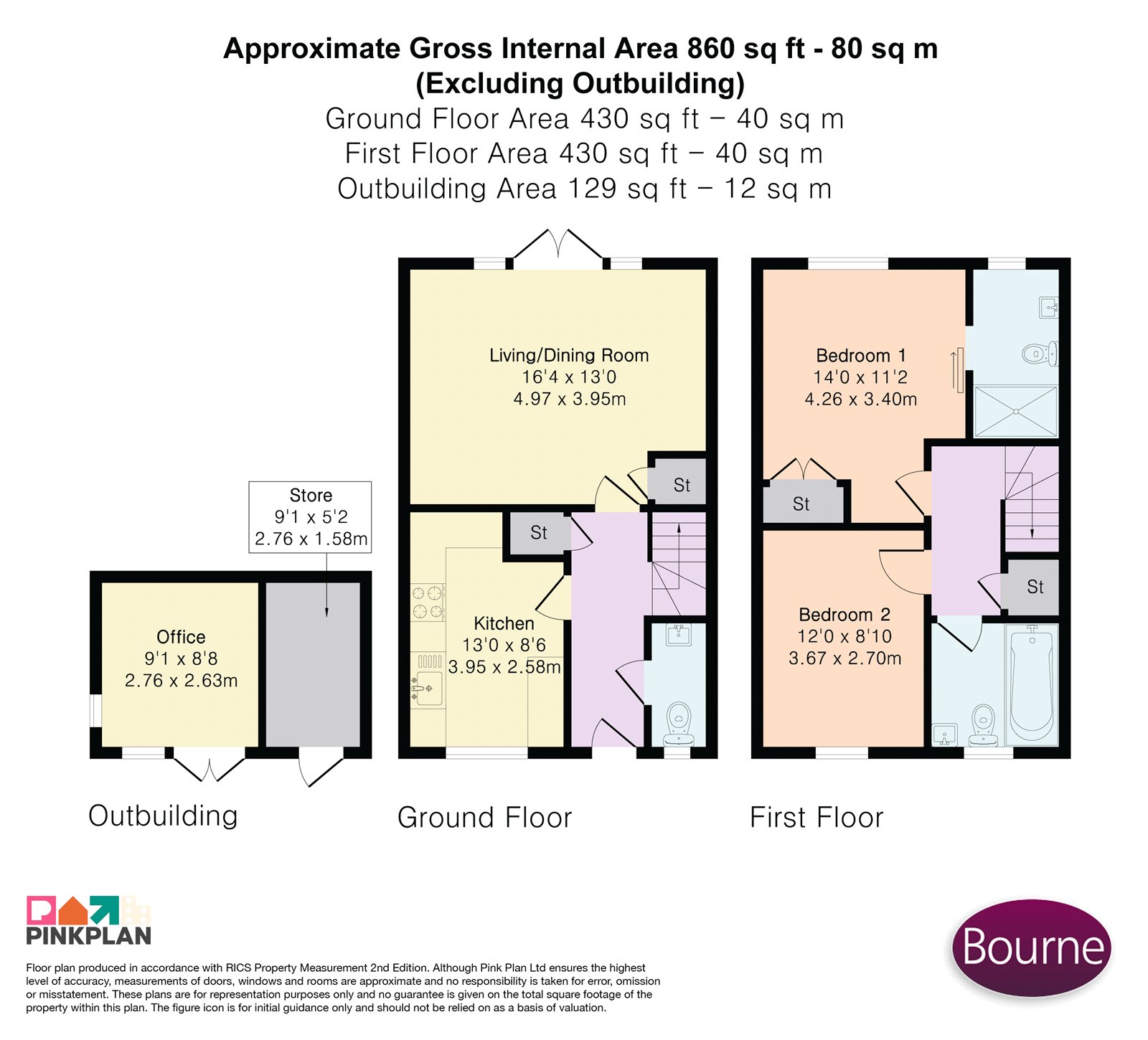 2, Ridges Rise, Camberley floorplan