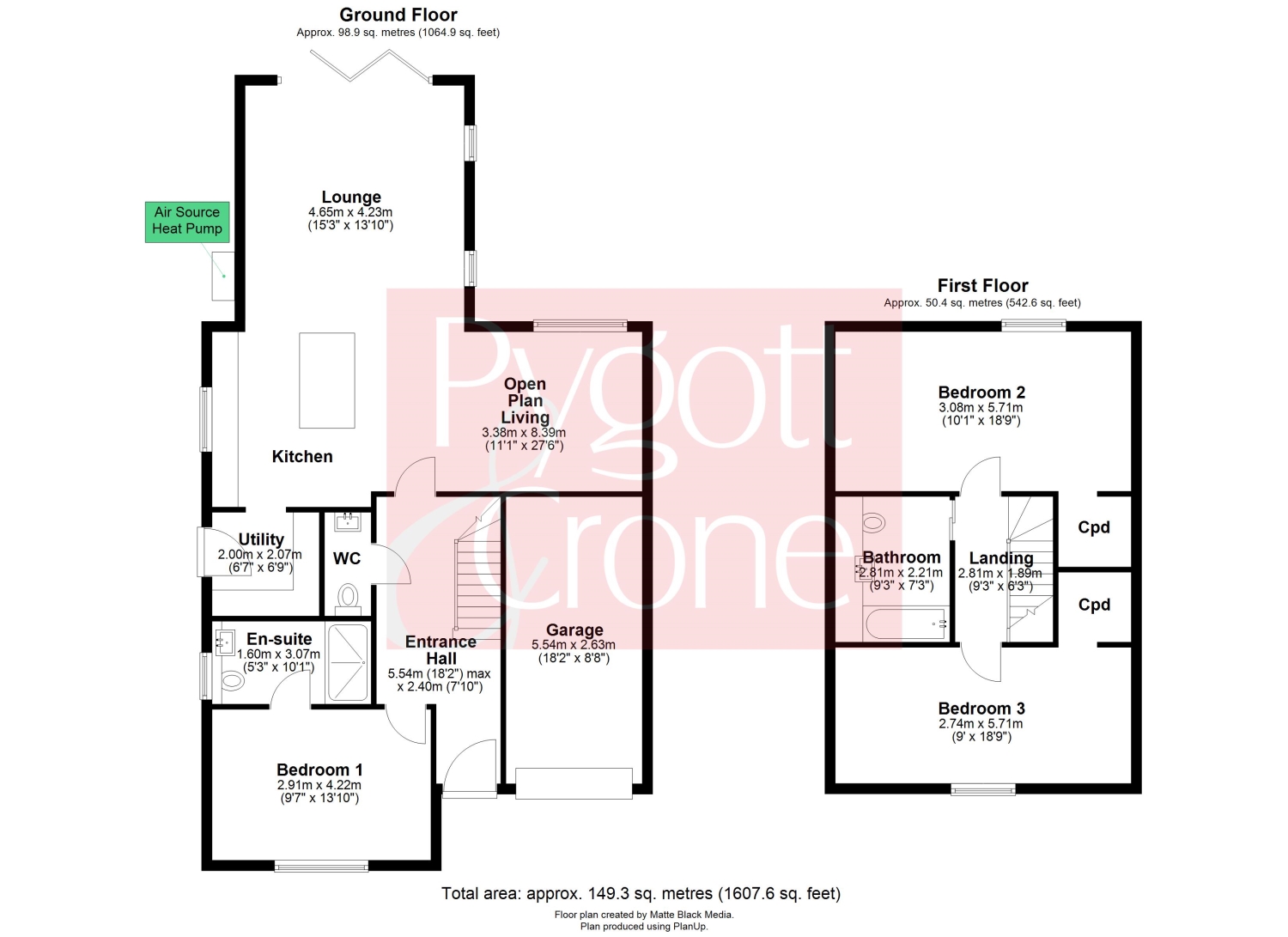 Plot 6, Walnut Close, Boston floorplan