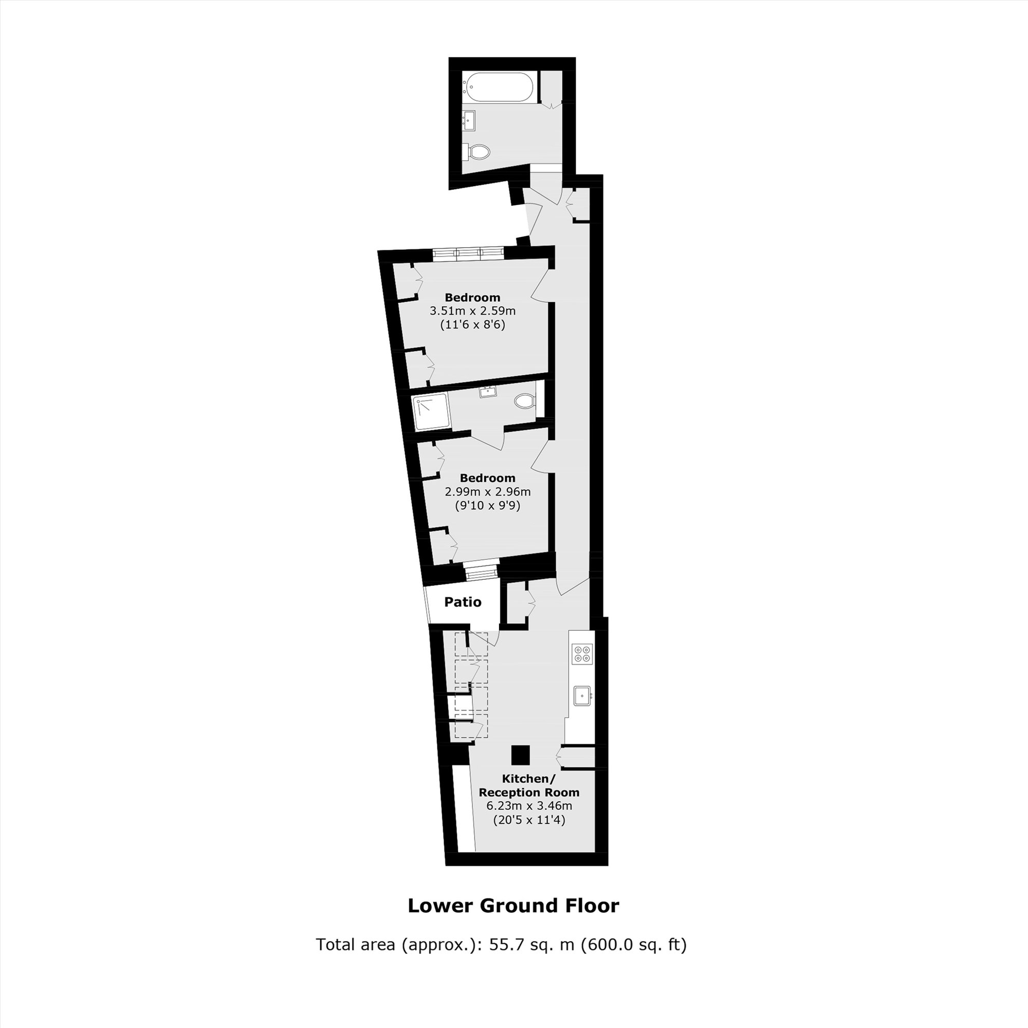 Cumberland Street, London floorplan