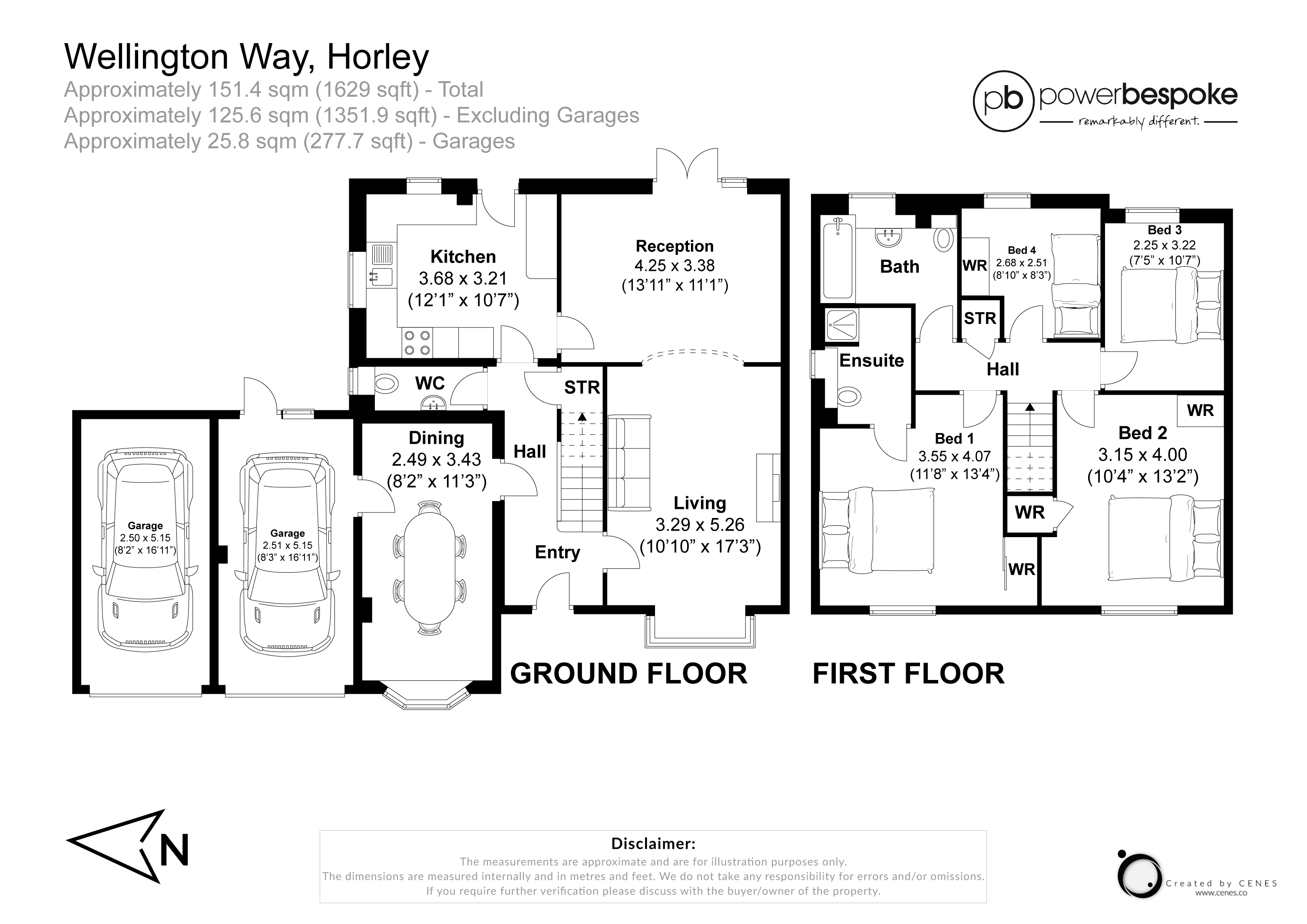 39, Wellington Way, Horley floorplan