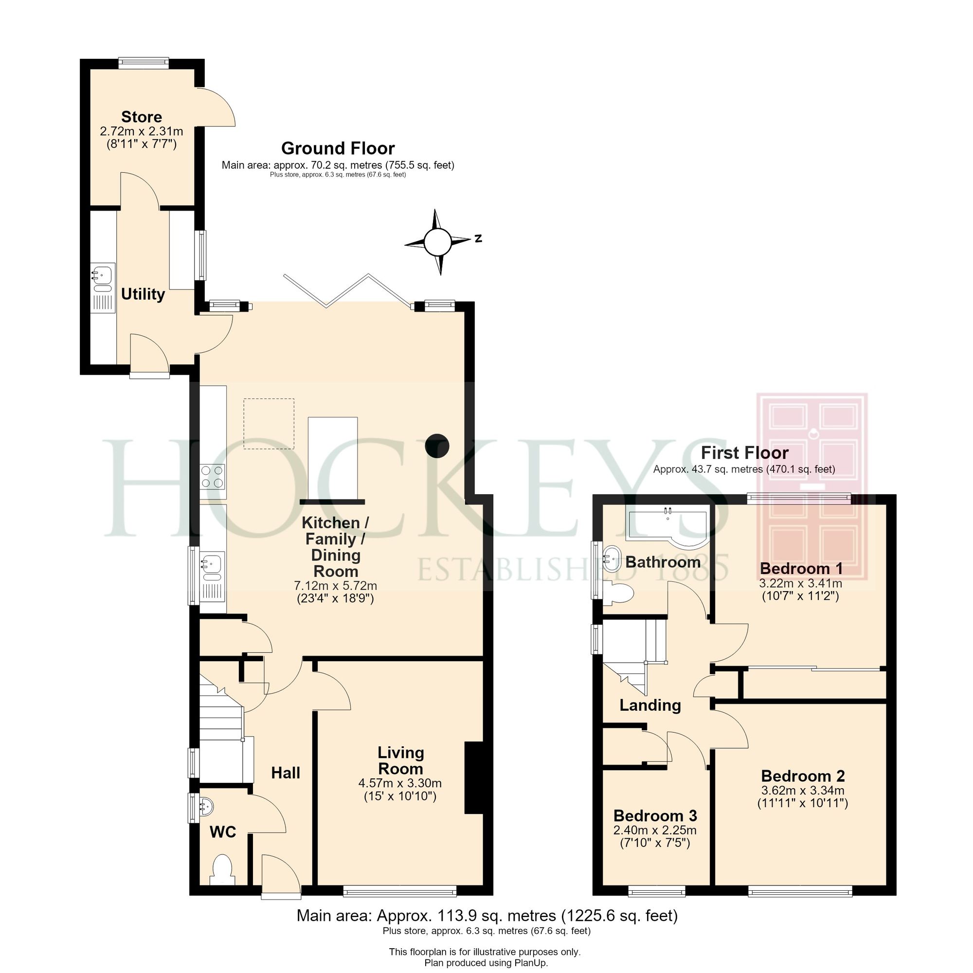 24 Manor Park, Cambridge floorplan